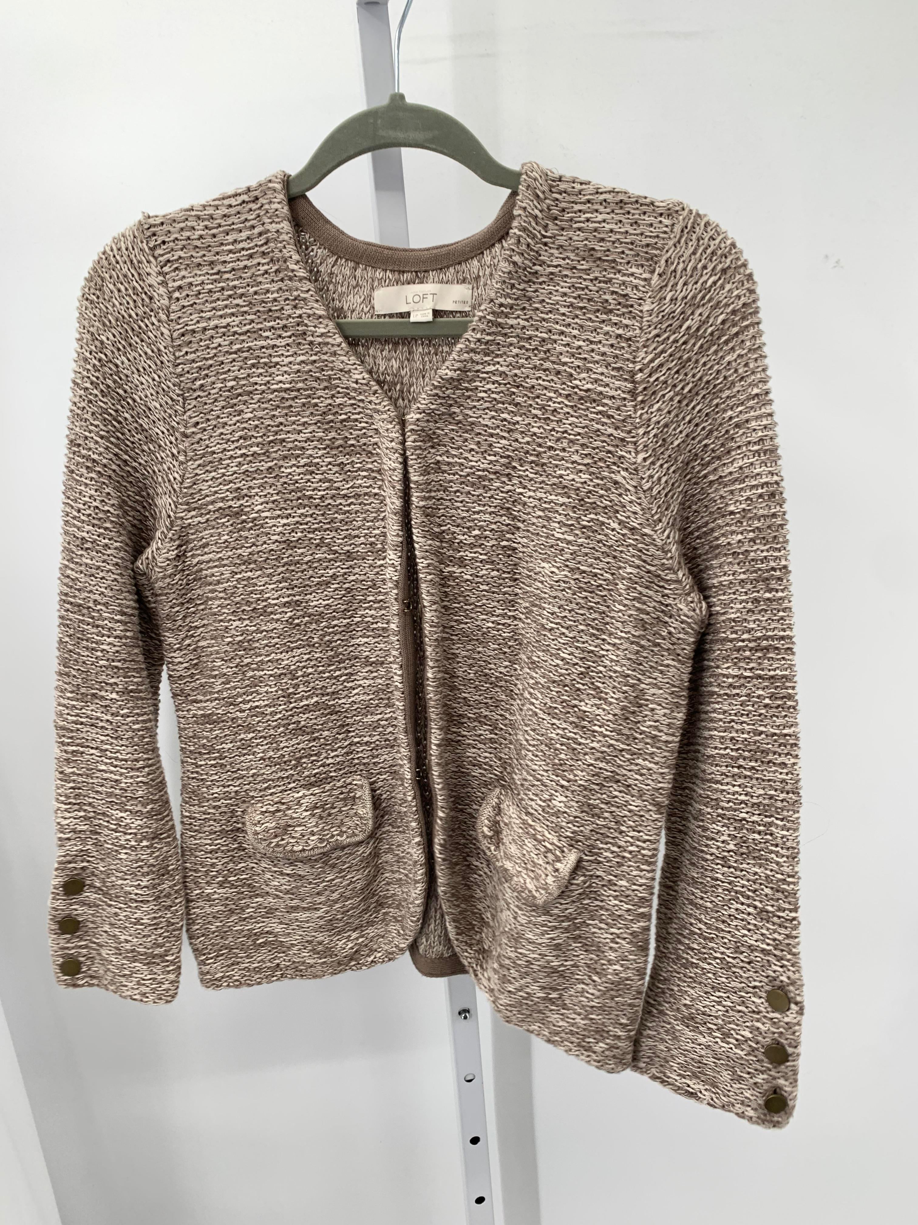 Loft Size Large Petite Petite Long Slv Sweater