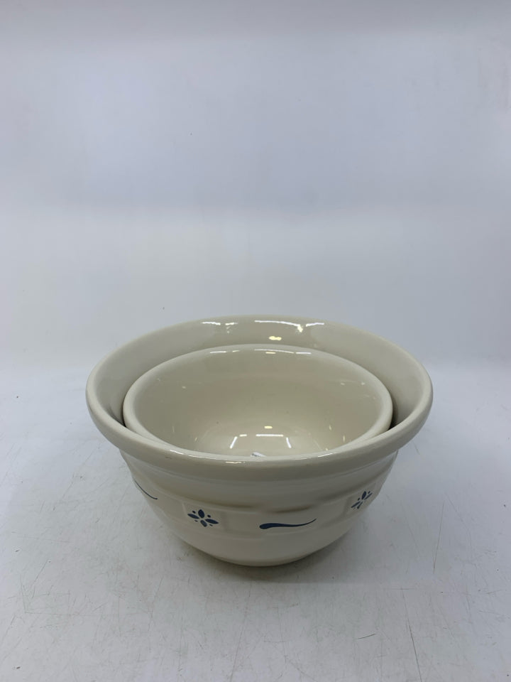 2 NESTING BOWLS BLUE.