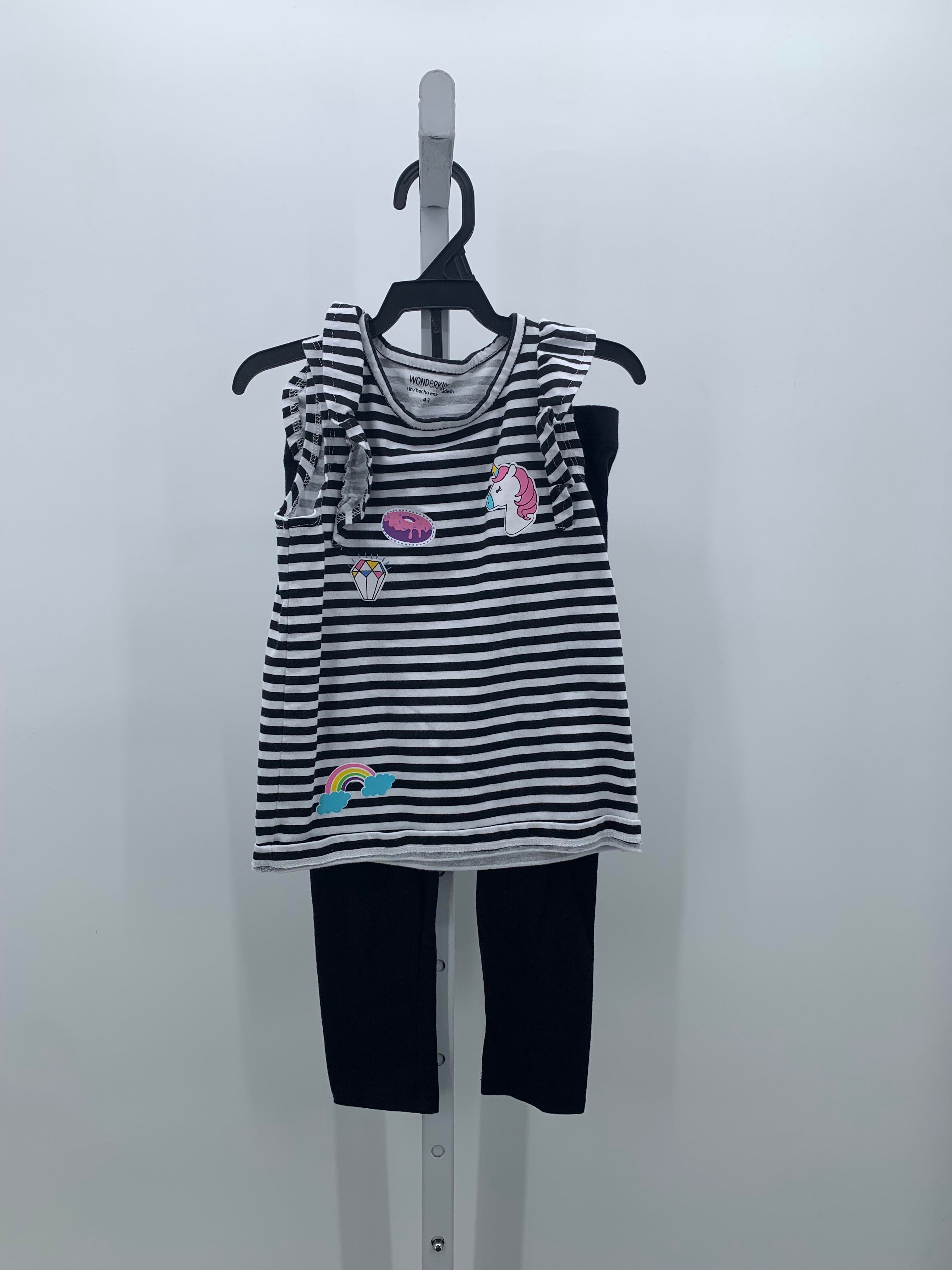 Wonder Kids Size 4T Girls 2 Pieces
