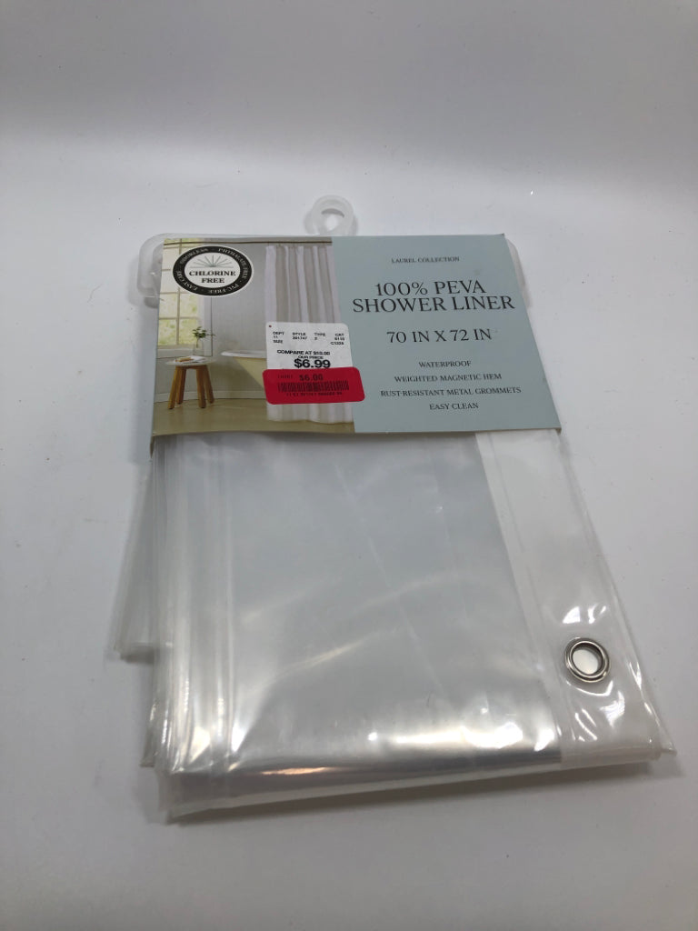 NIP PEVA SHOWER LINER.