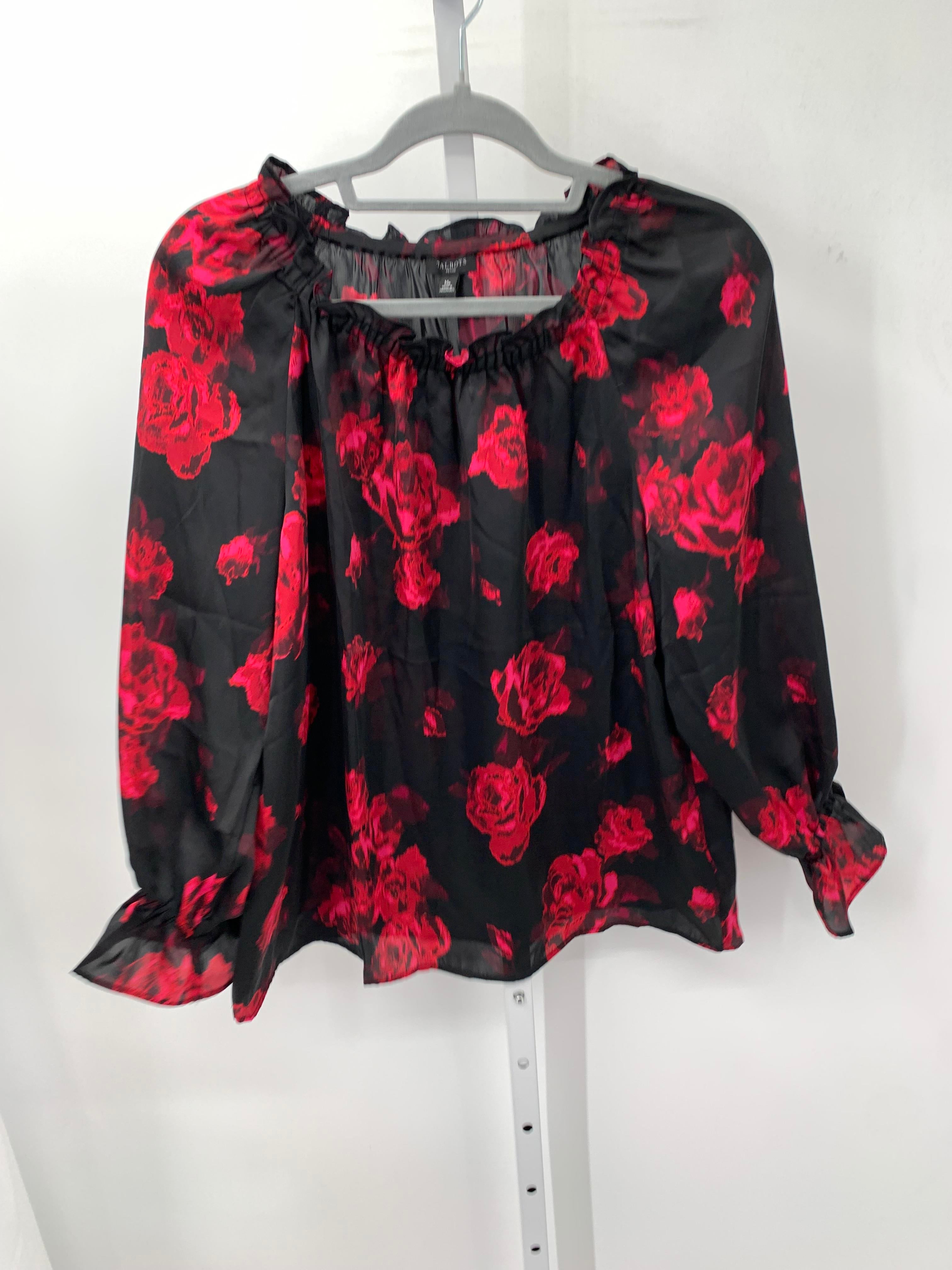 Talbots Size Medium Petite Petite Long Sleeve Shirt