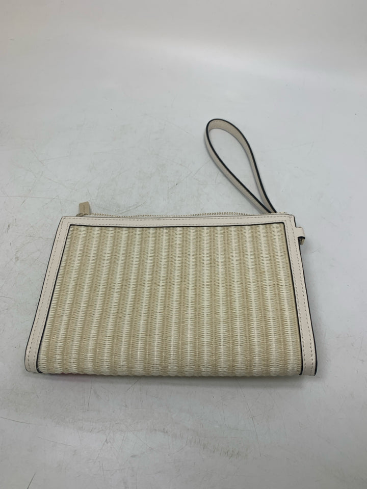 Kate Spade Woven Ella Dottie LadyBug Wristlet