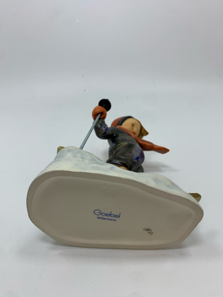 HUMMEL SKIIER FIGURINE.