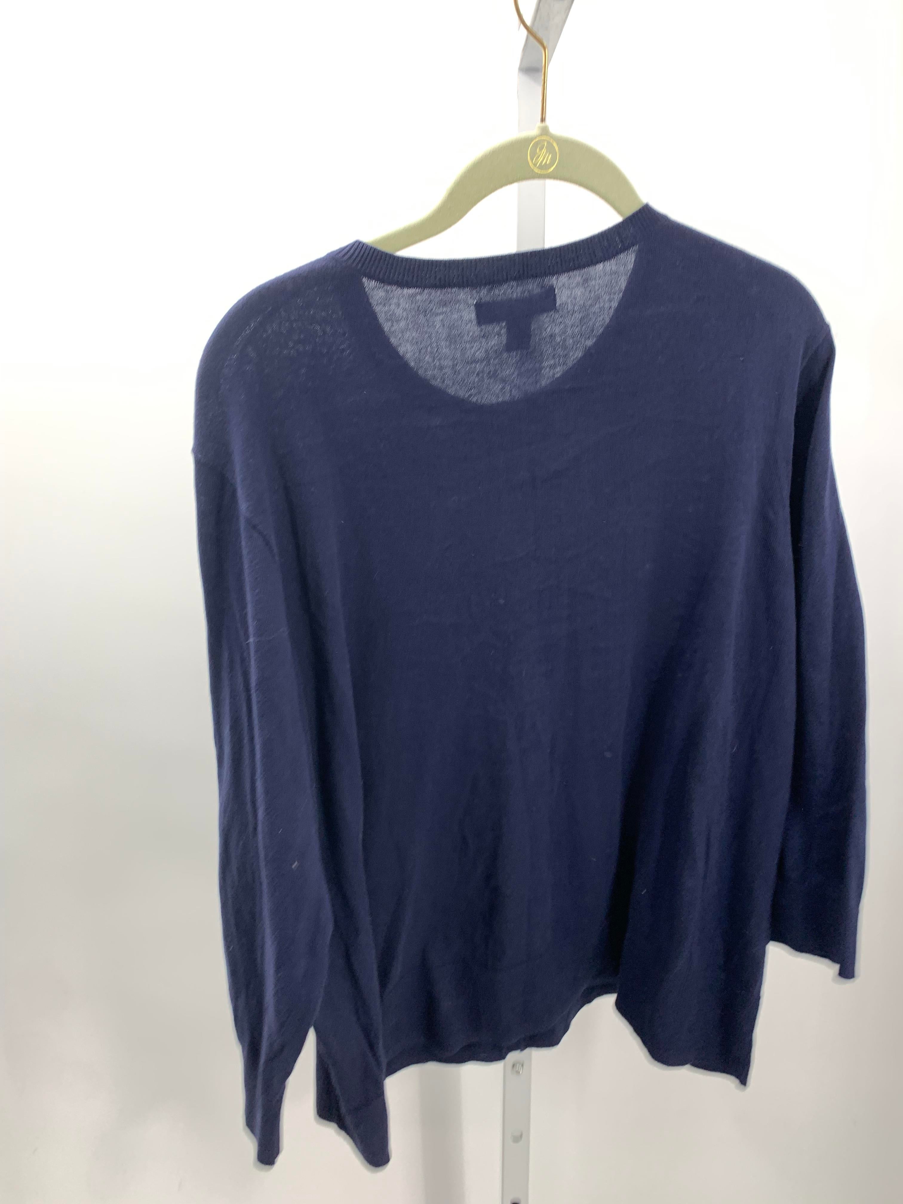 Chaps Size 1X Womens 3/4 Sleeve Sweater