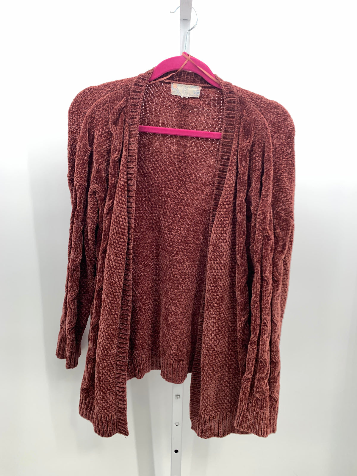 Pink Rose Size Large Misses Cardigan