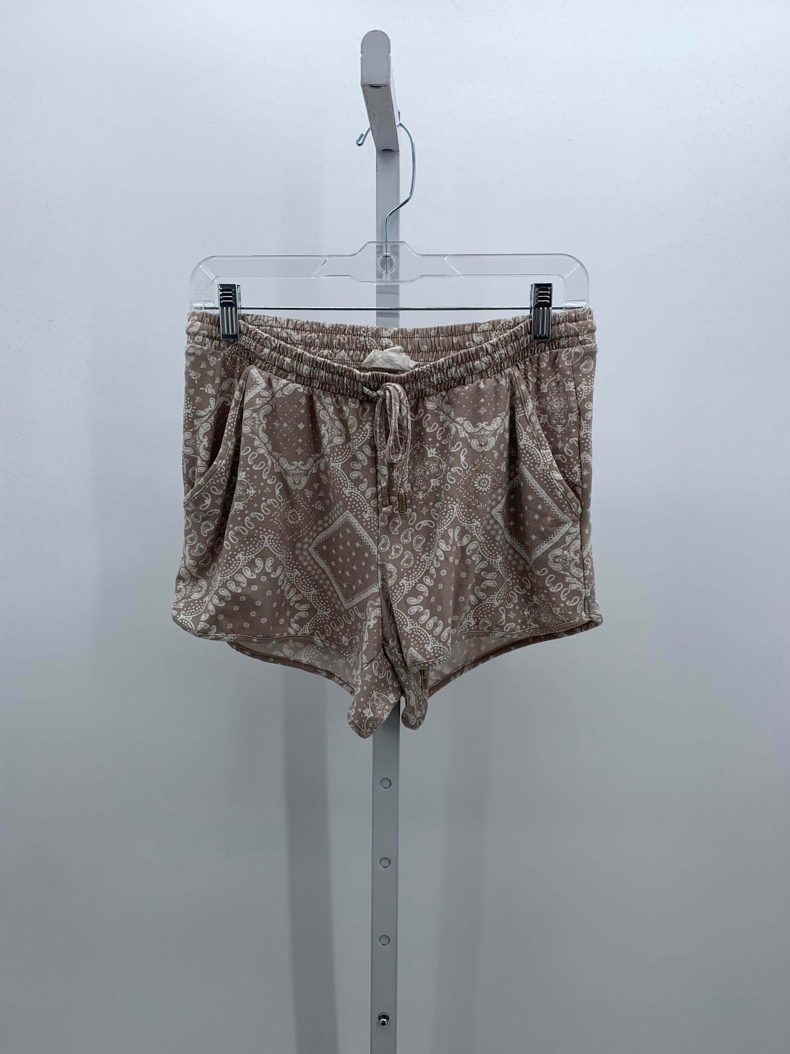 Pink Rose Size Medium Juniors Shorts