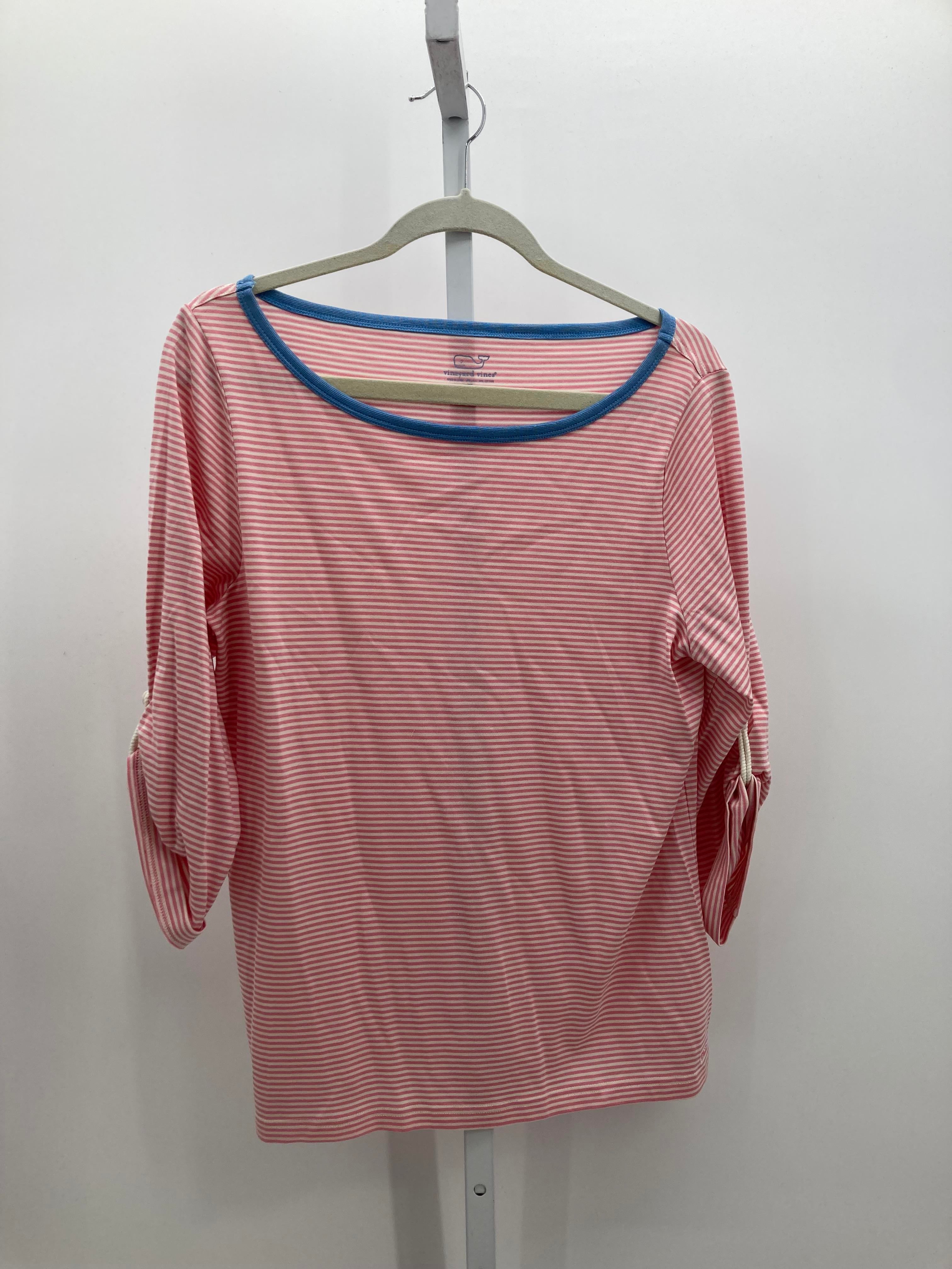 Vineyard Vines Size Extra Large Misses 3/4 Sleeve Shirt