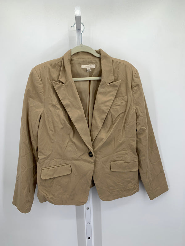 Merona Size Large Misses Blazer