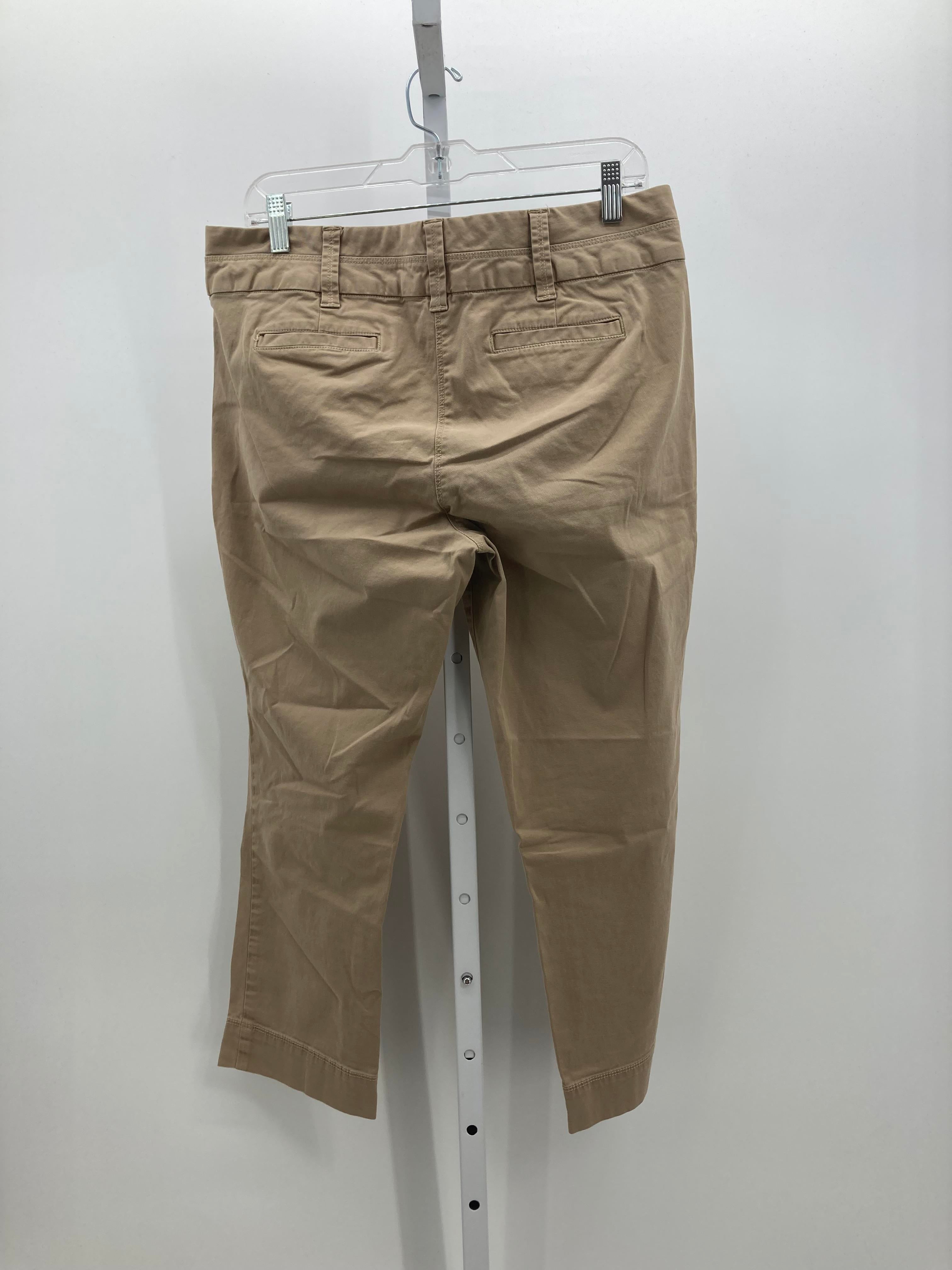 Lands End Size 10 Misses Cropped Pants