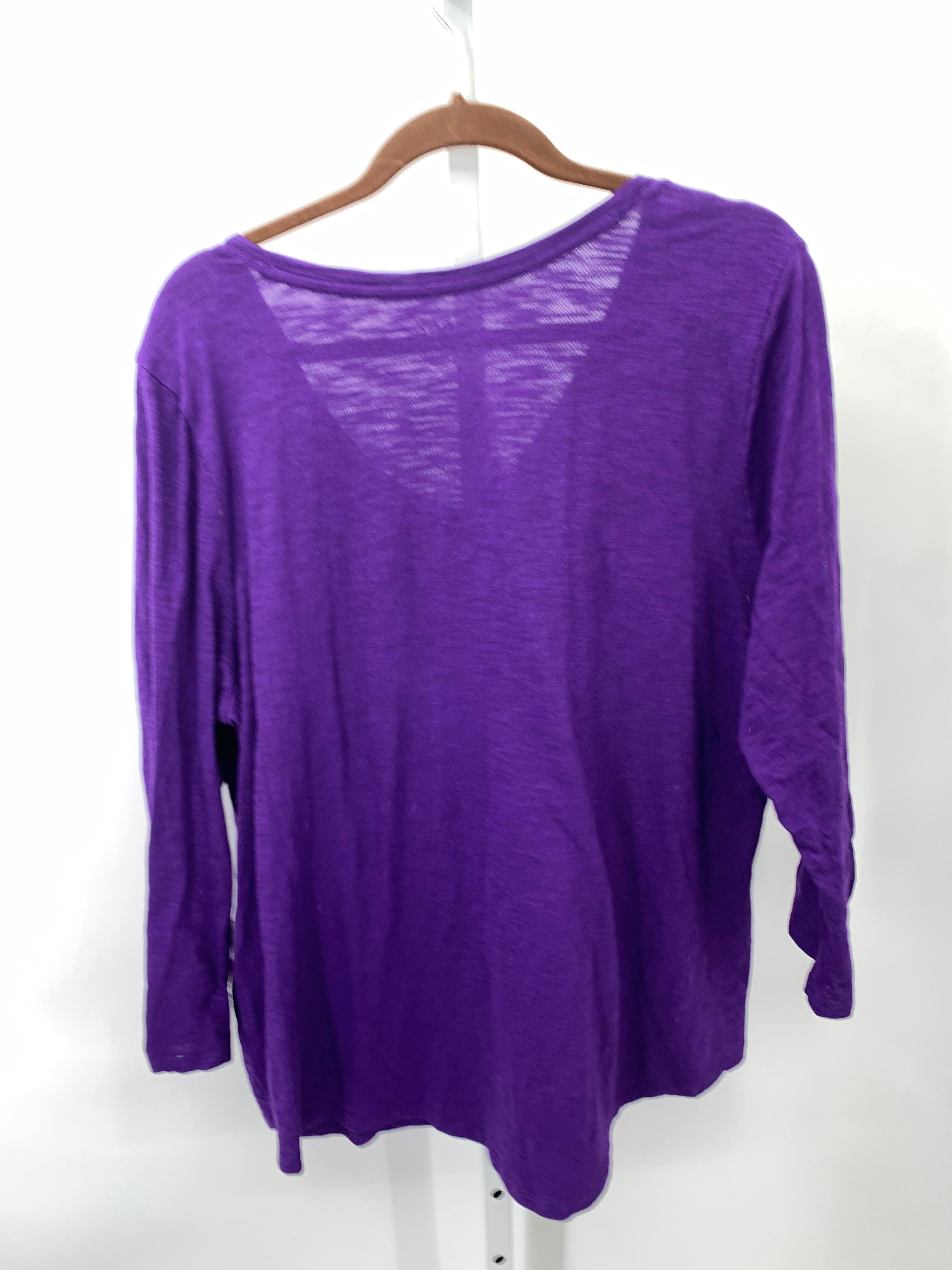 Chico's Size XL/XXL Misses Short Sleeve Shirt