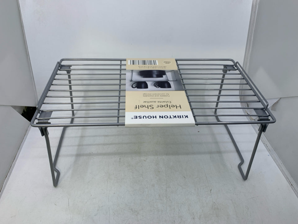 NEW HELPER SHELF SATIN NICKEL.