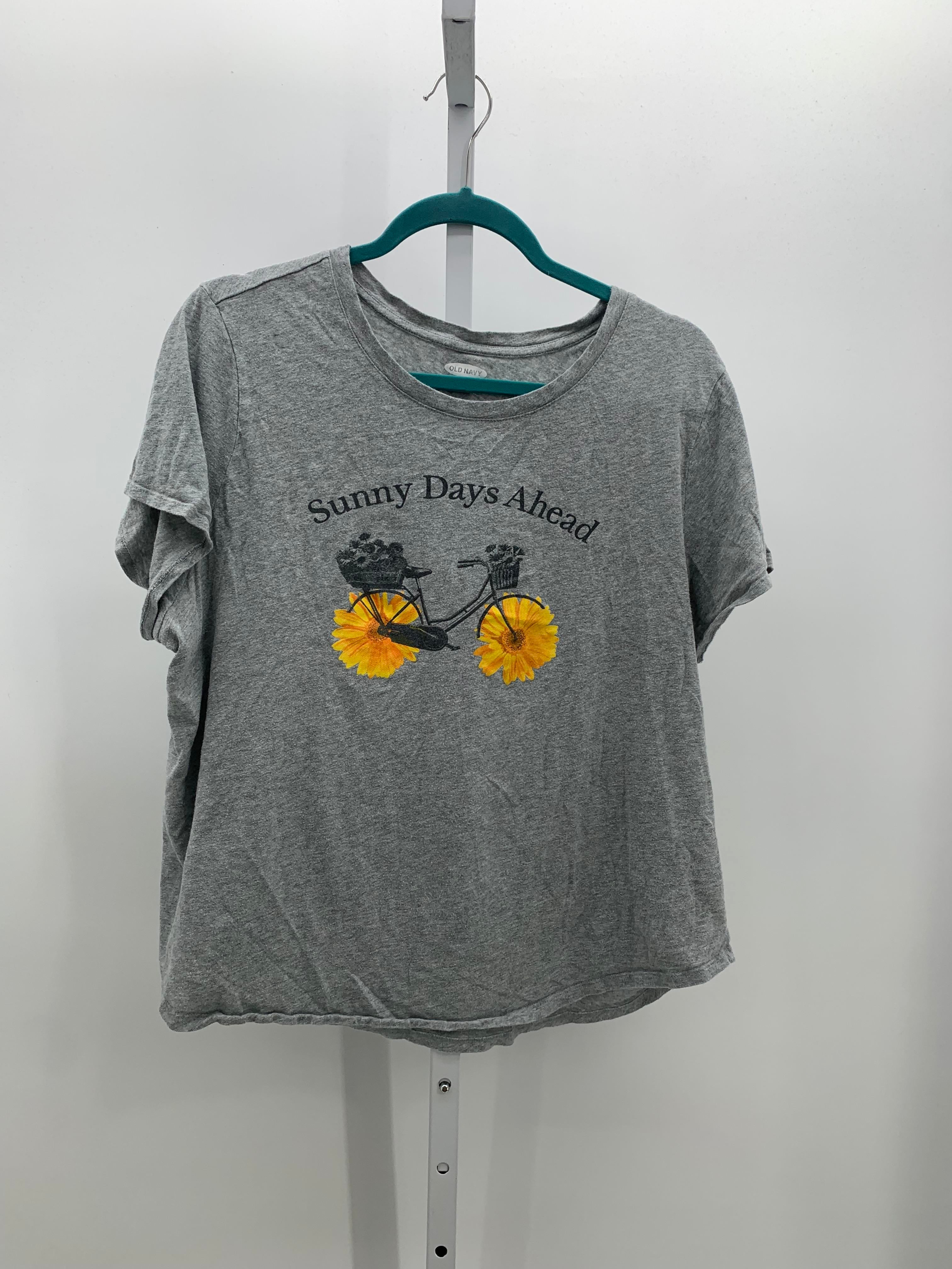 Old Navy Size Extra Large Misses Short Sleeve Shirt