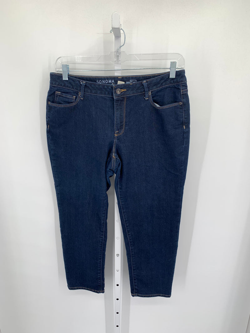 Sonoma Size 12 Misses Cropped Jeans