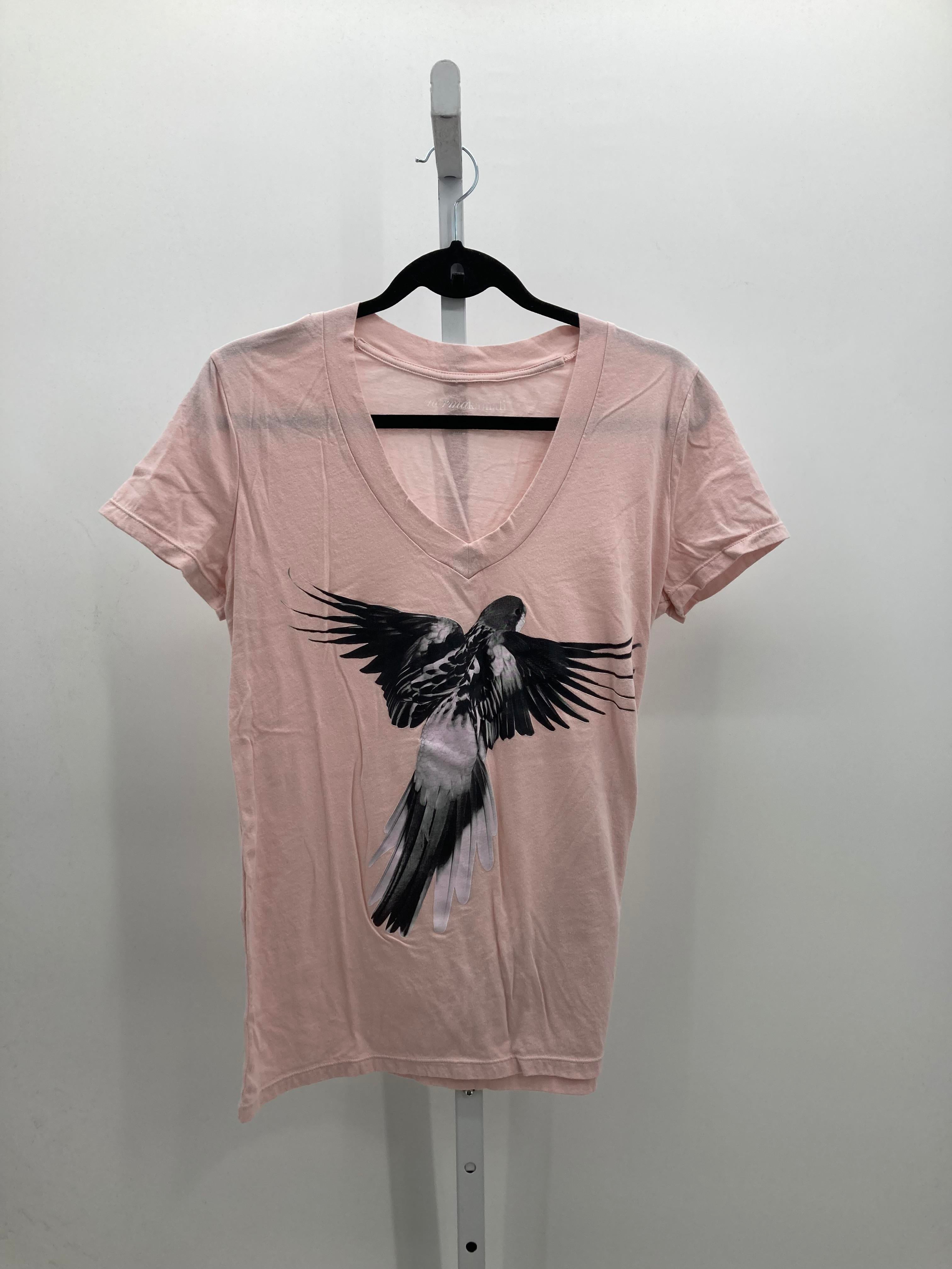 Norma Kamali Size Large Juniors Short Sleeve Shirt