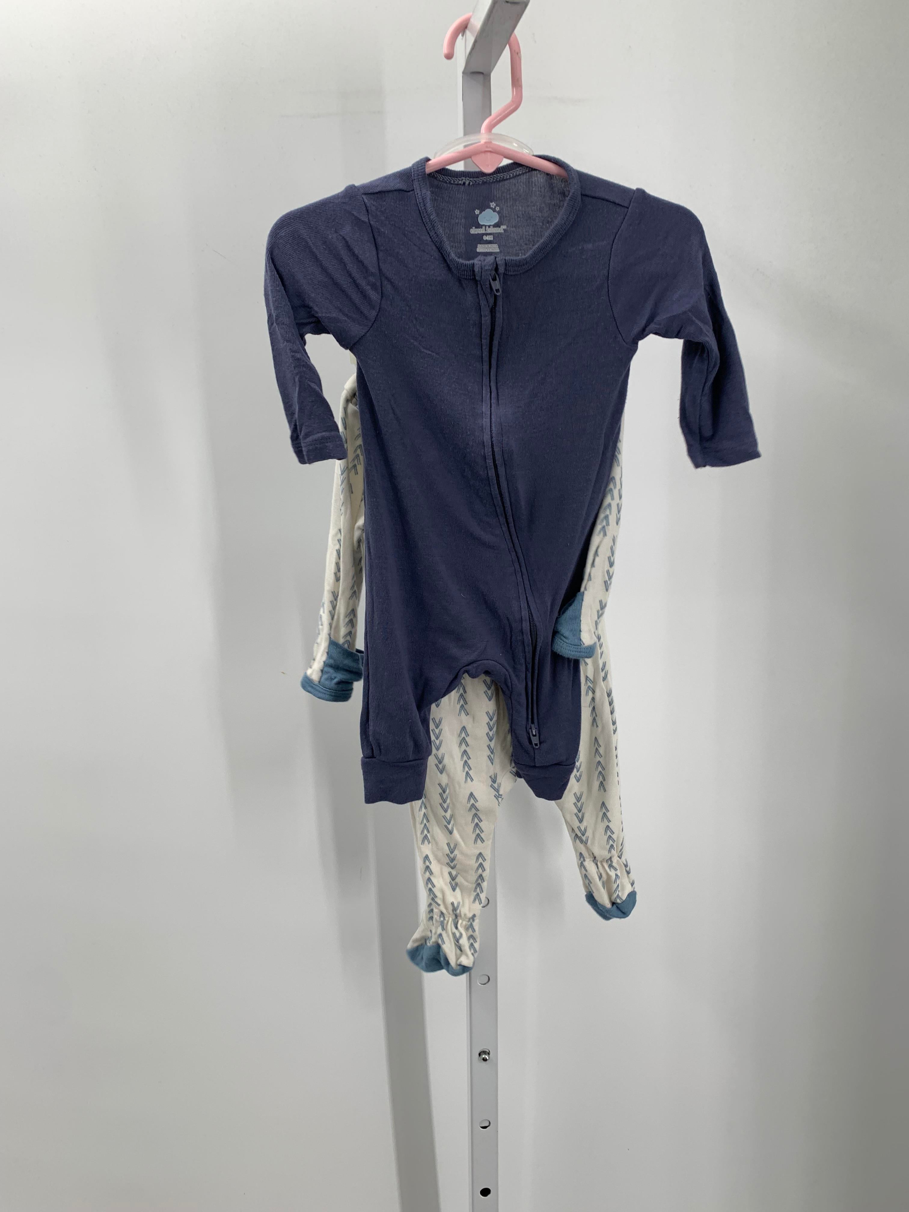 TWO LONG SLV KNIT ROMPER