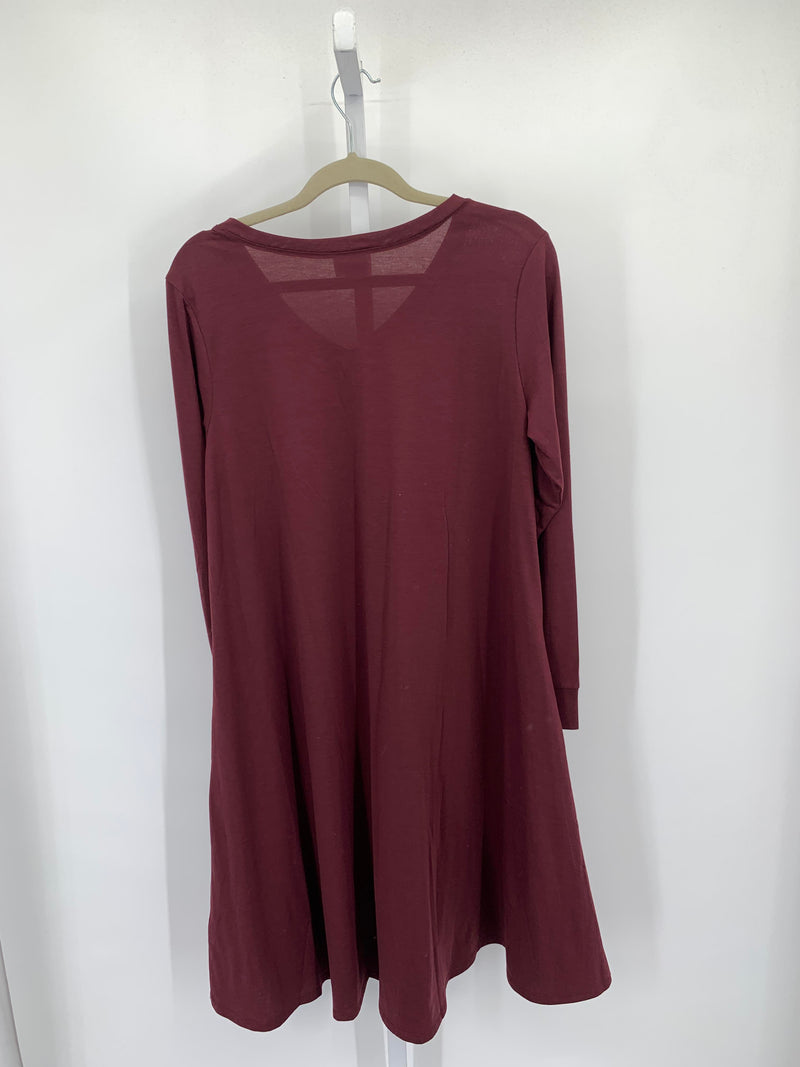 Lularoe Size Medium Misses Long Sleeve Dress