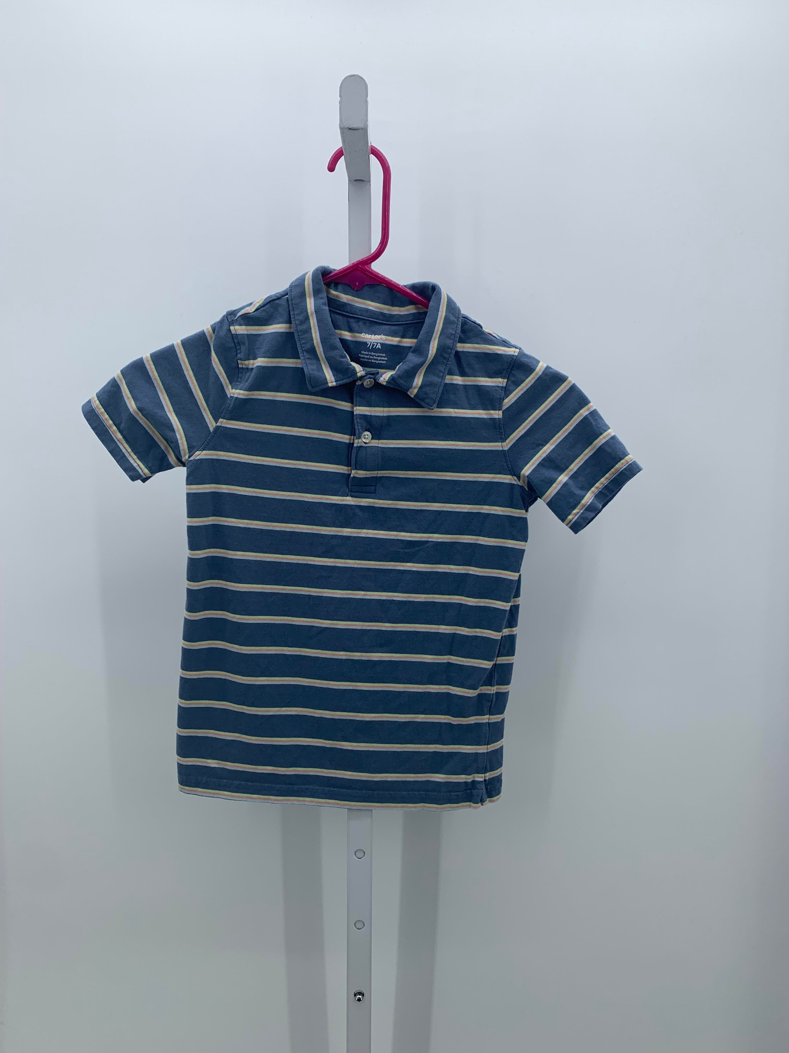 STRIPES KNIT POLO