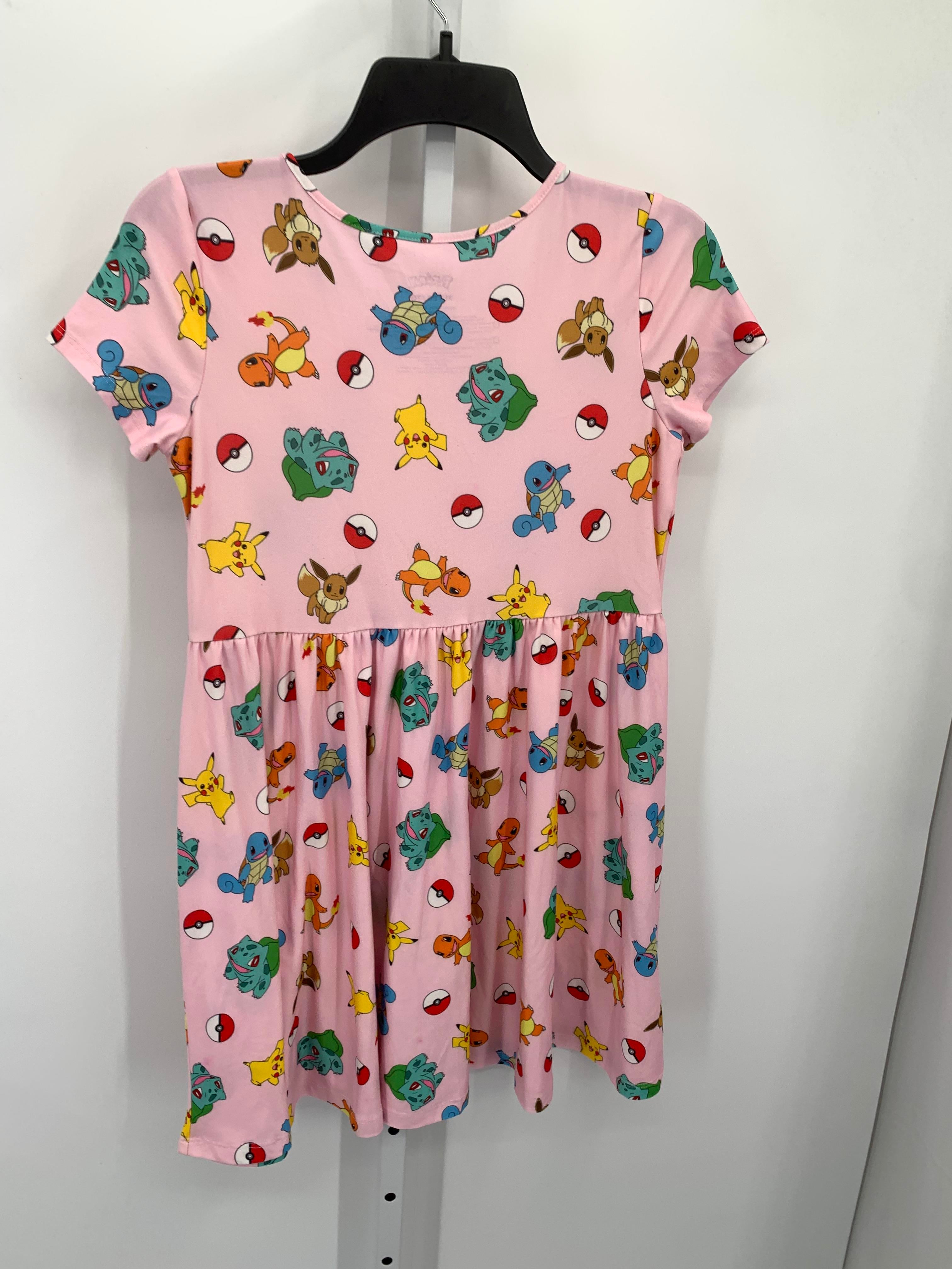 Pokemon Size 14 Girls Short Sleeve Dress