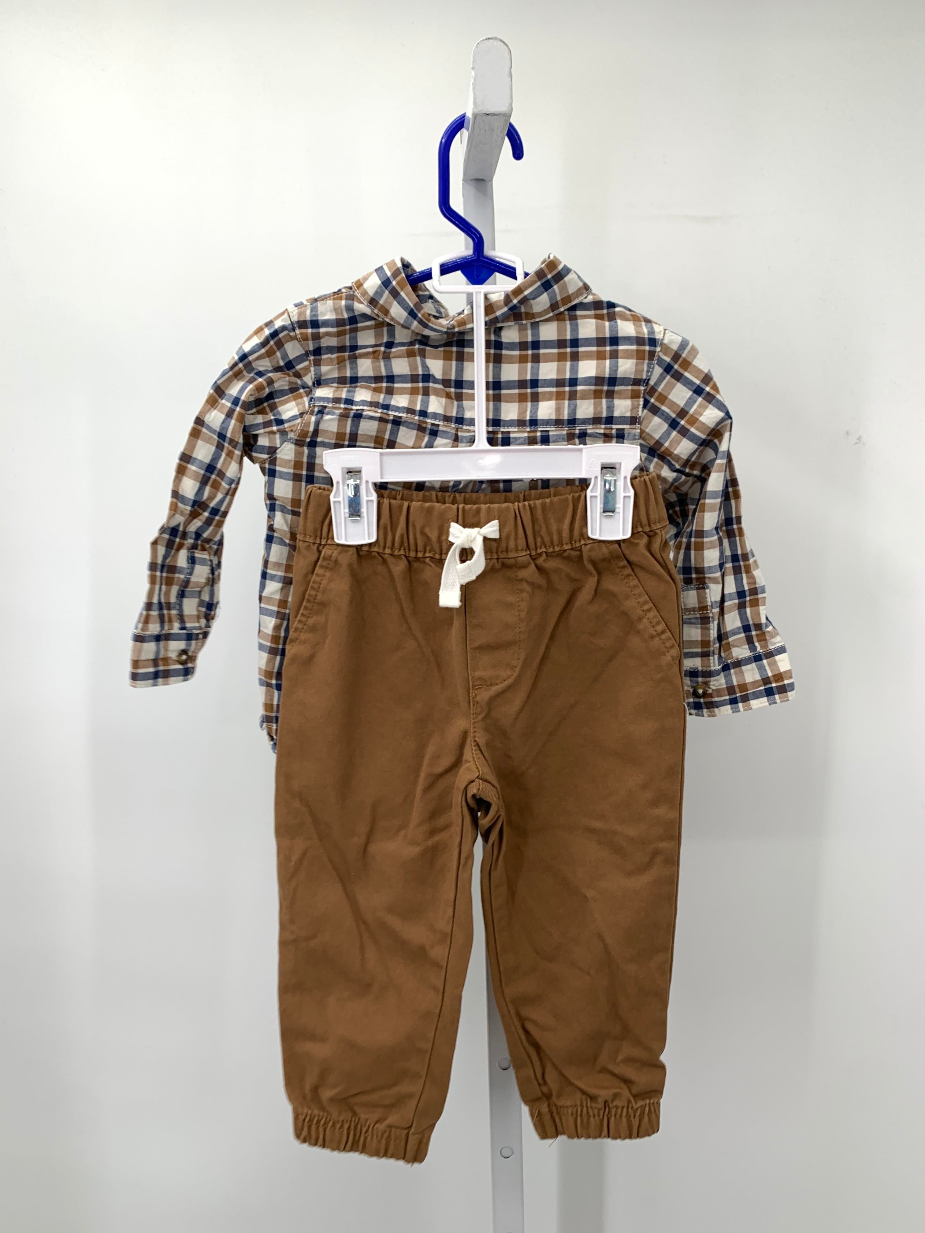 PLAID SHIRT AND JOGGER