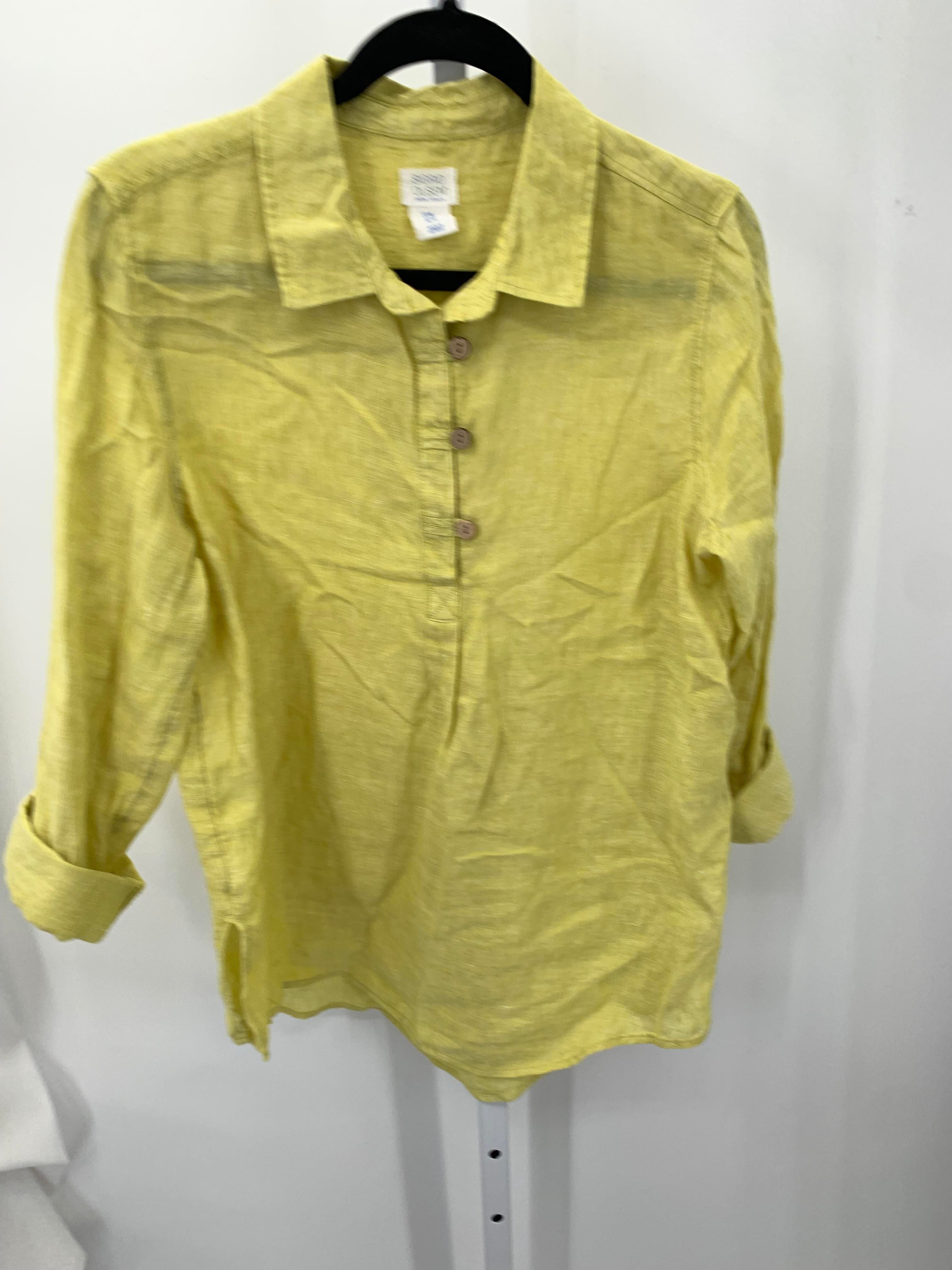 Sigrid Olsen Size Medium Misses Long Sleeve Shirt