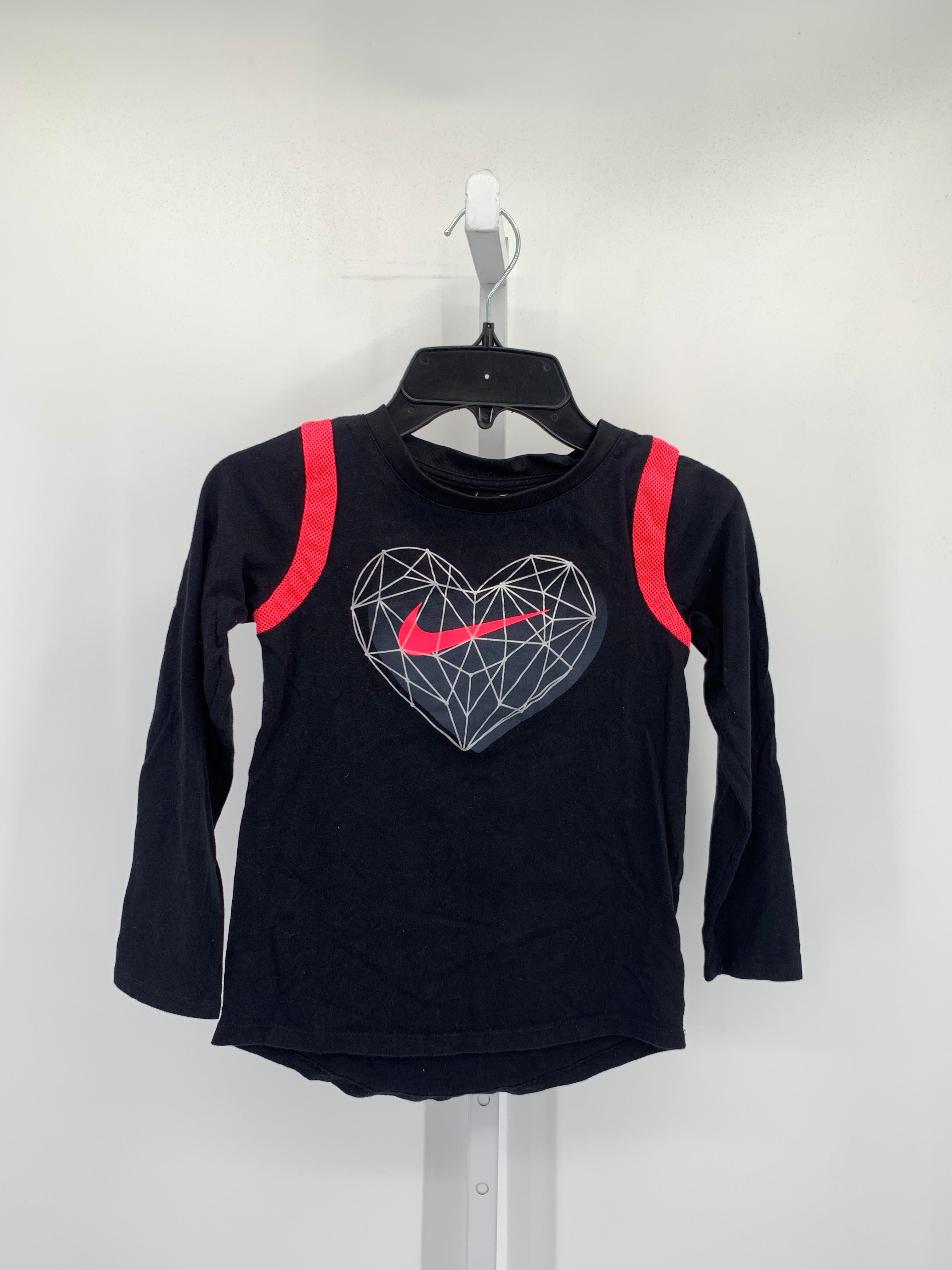 Nike Size 6X Girls Long Sleeve Shirt