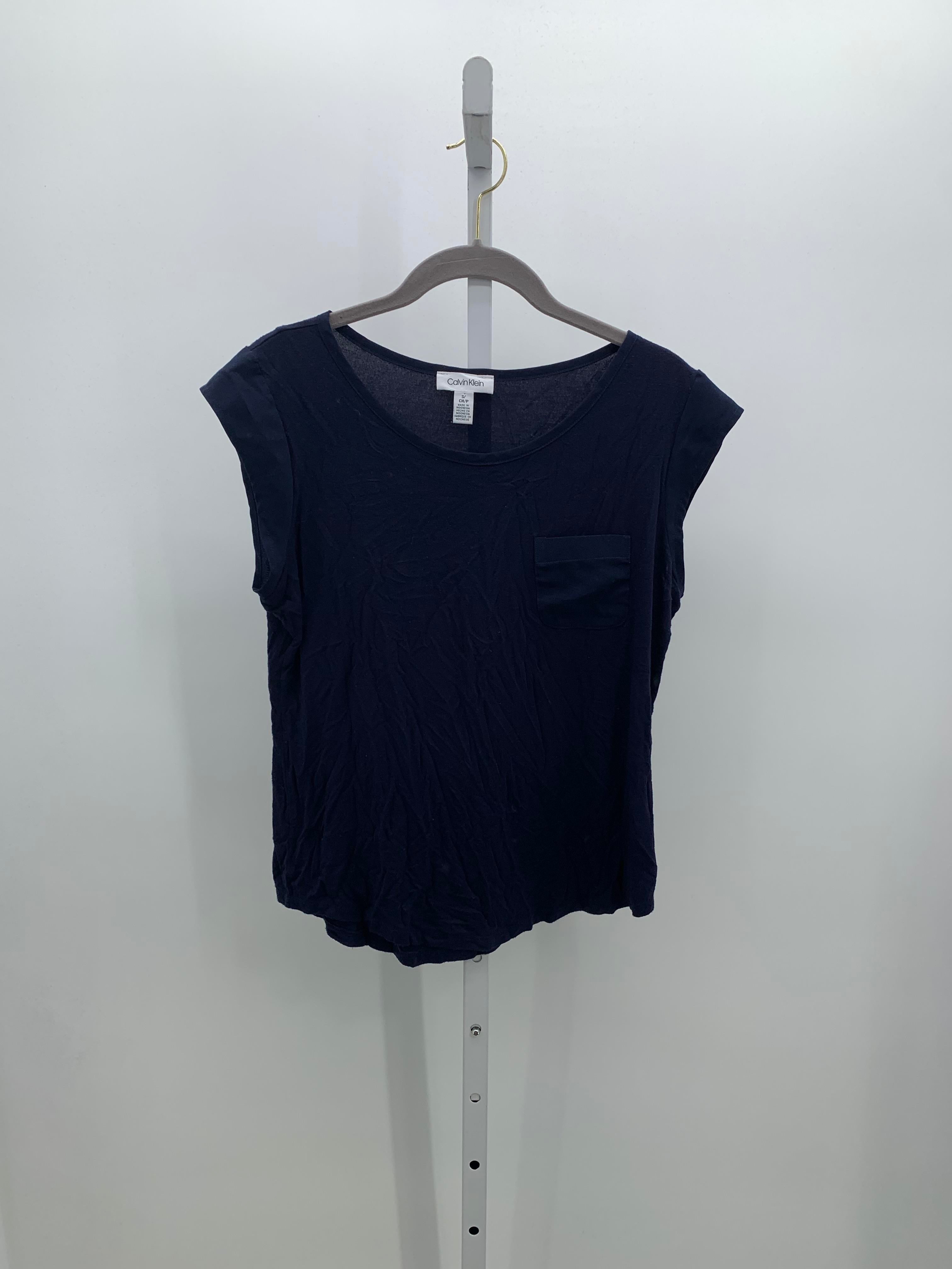 Calvin Klein Size Small Misses Short Sleeve Shirt