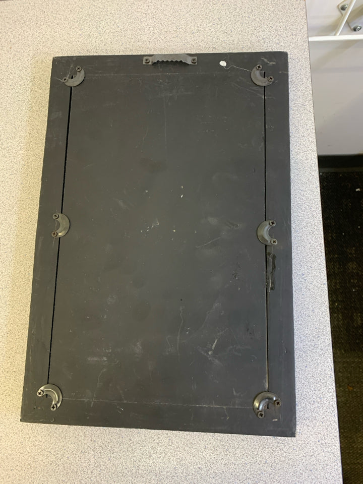 DISTRESSED FRAME MERCURY GLASS EUROPEAN CITIES.