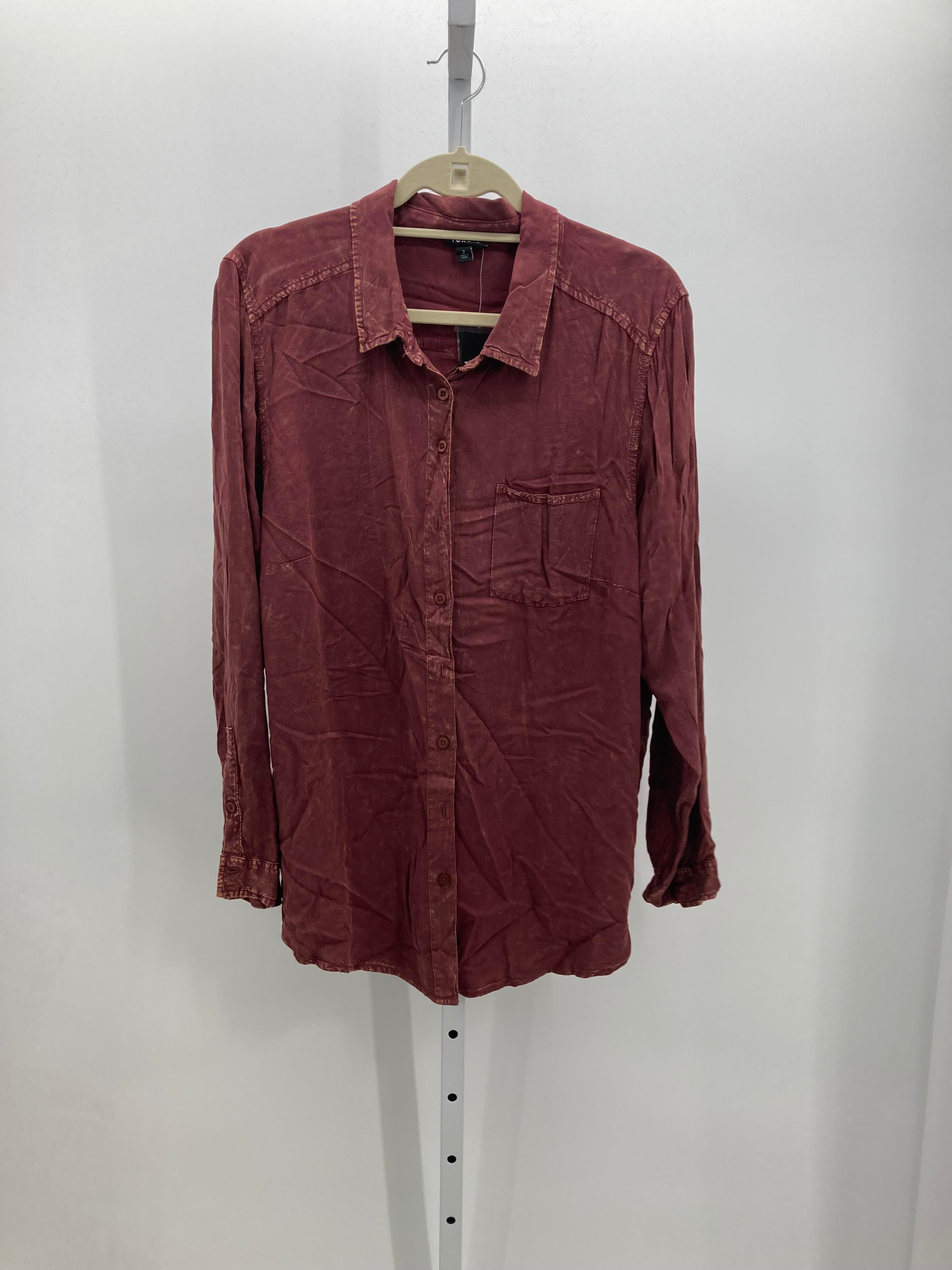 Torrid Size 2X Womens Long Sleeve Shirt