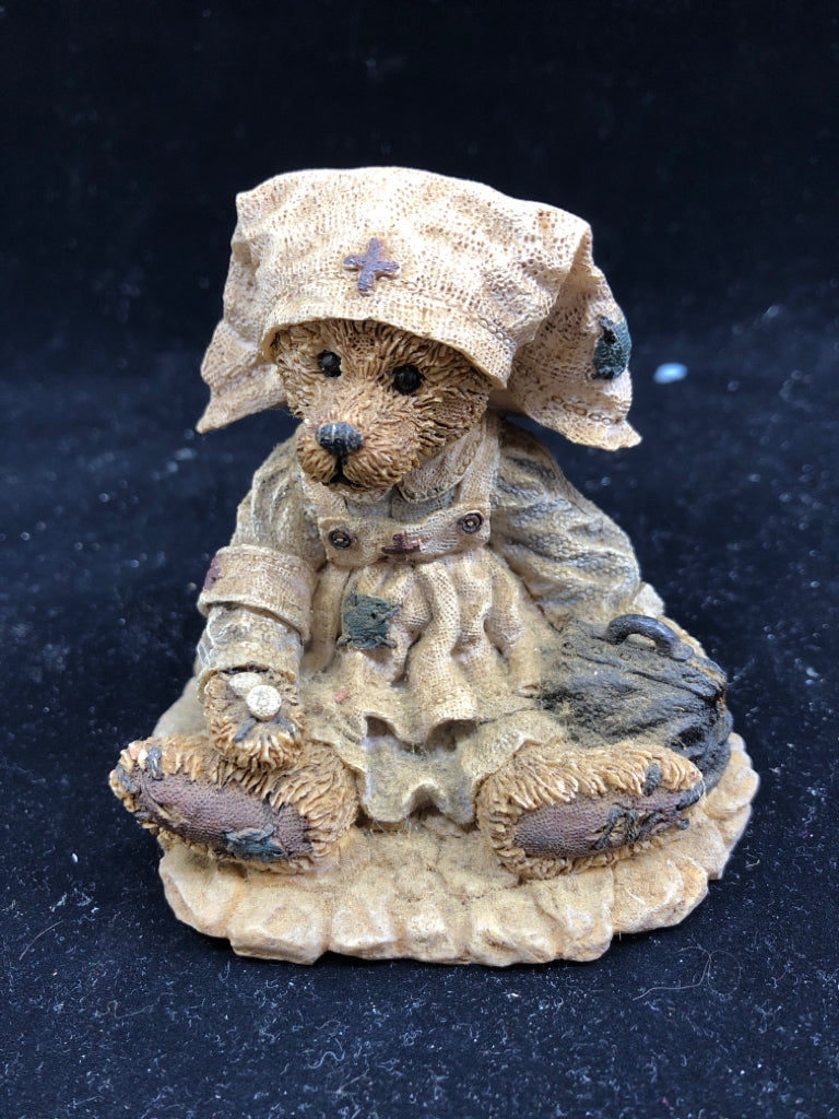 BOYDS BEAR NURSE FIGURE.