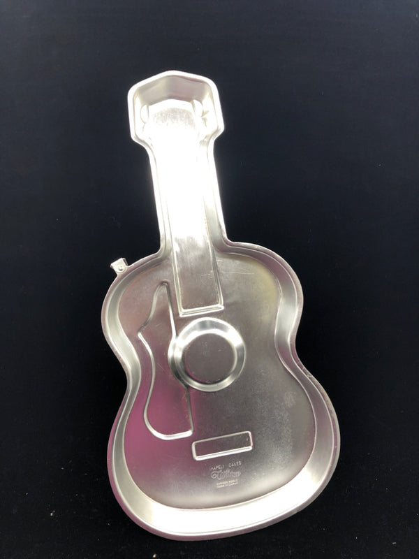 WILTON GUITAR CAKE PAN.