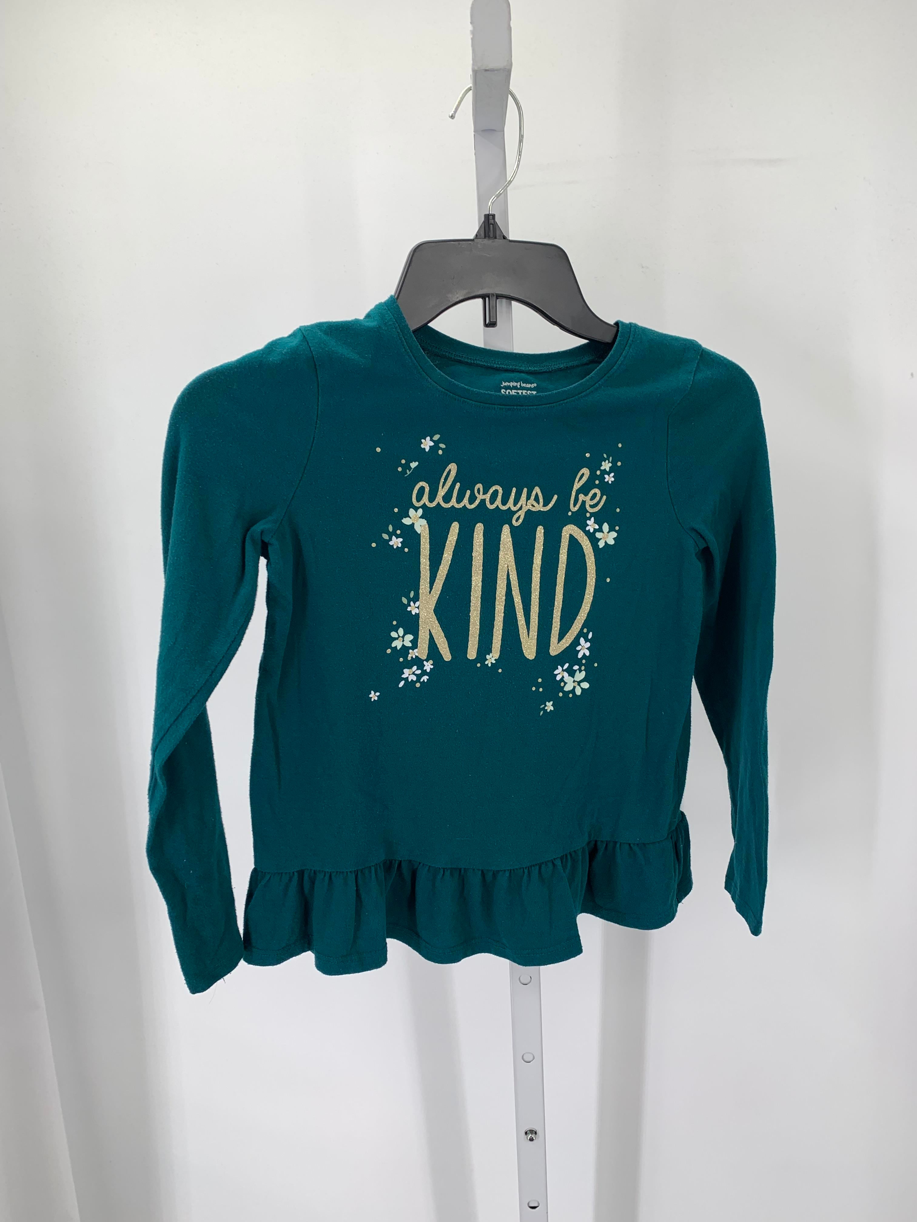 Jumping Beans Size 8 Girls Long Sleeve Shirt