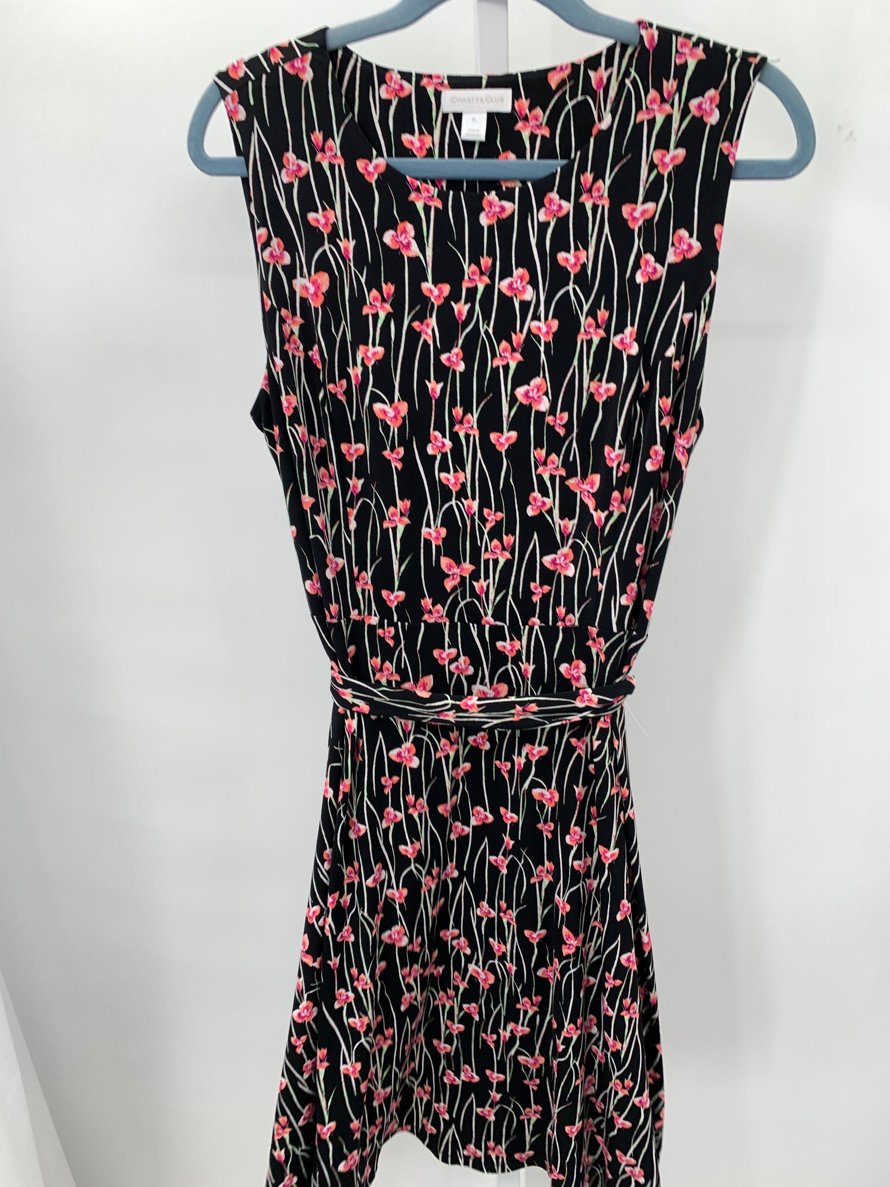 Charter Club Size Large Petite Petite Sleeveless Dress