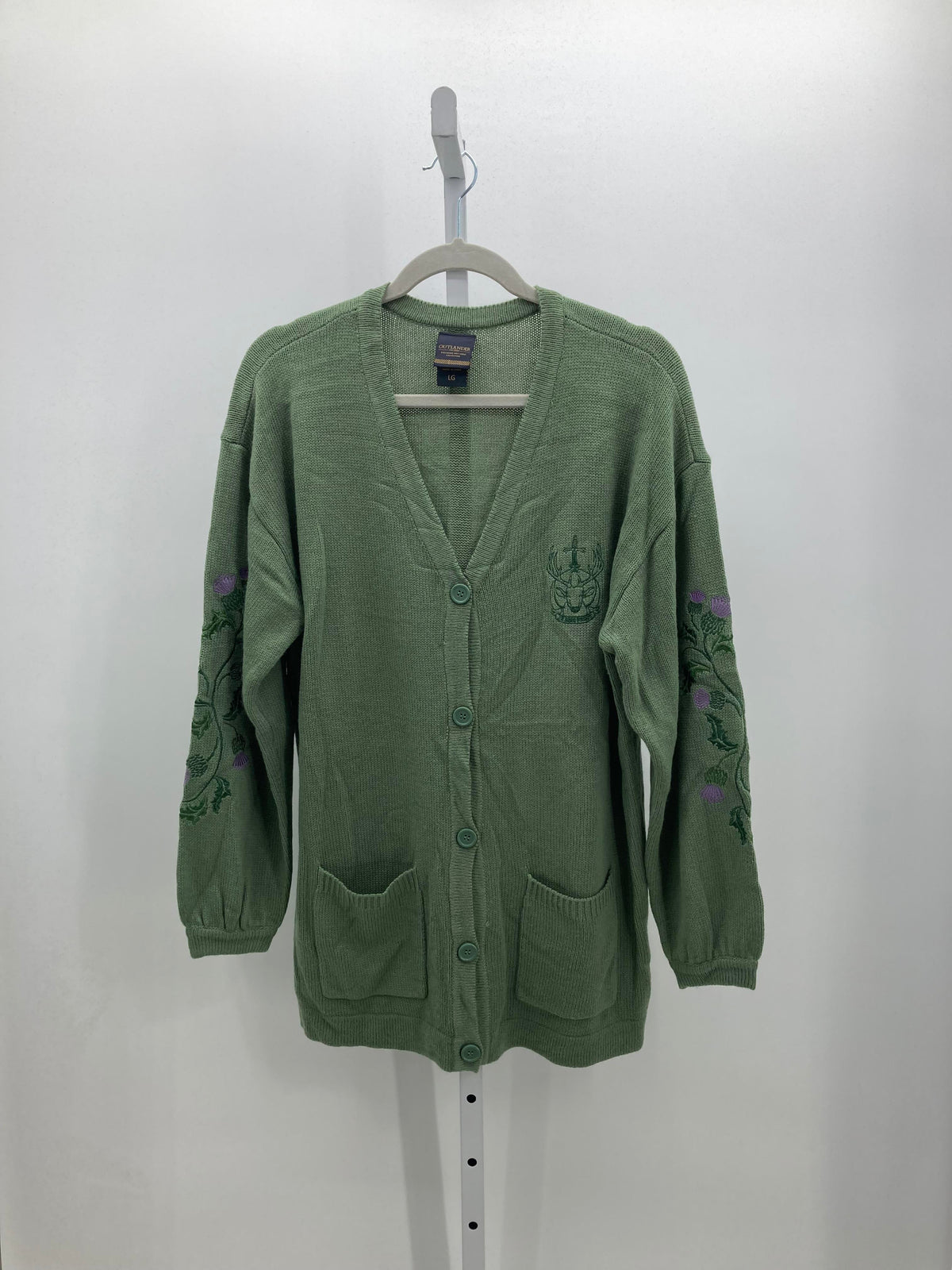 Outlander Size Large Misses Long Slv Sweater