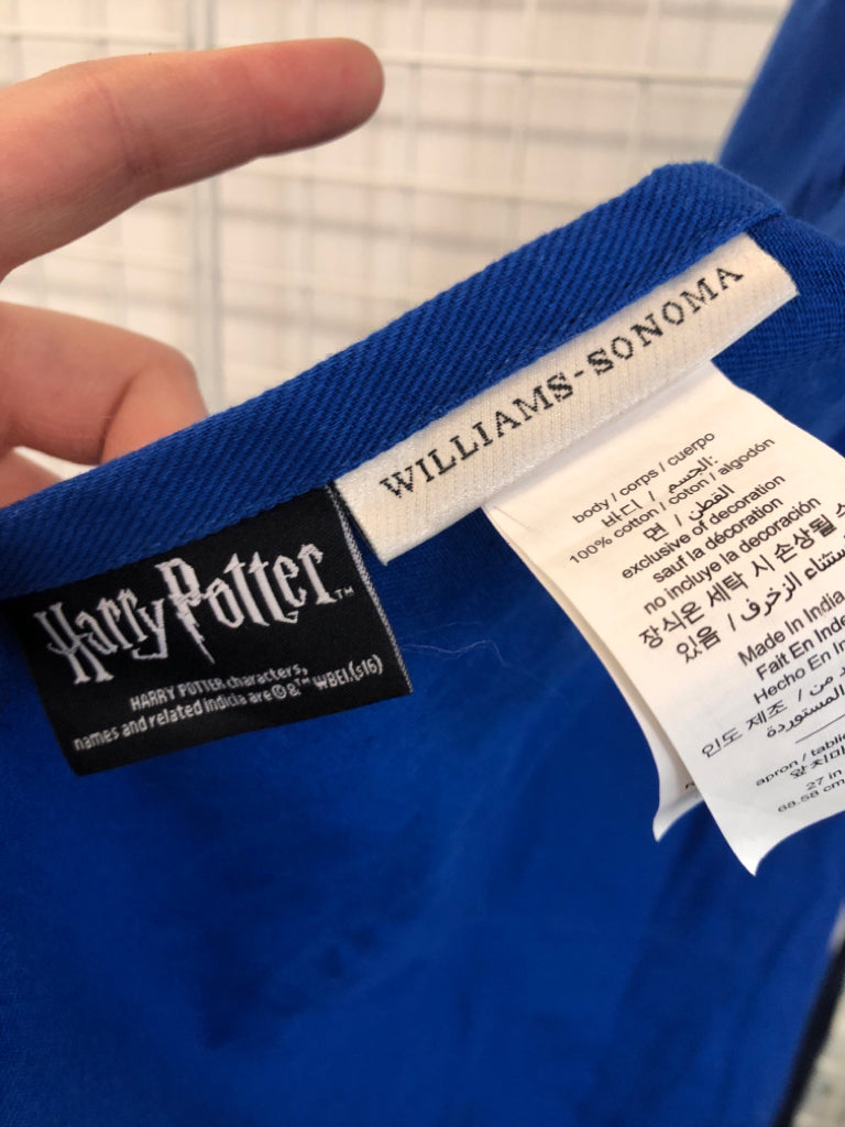 HARRY POTTER RAVENCLAW BLUE APRON.