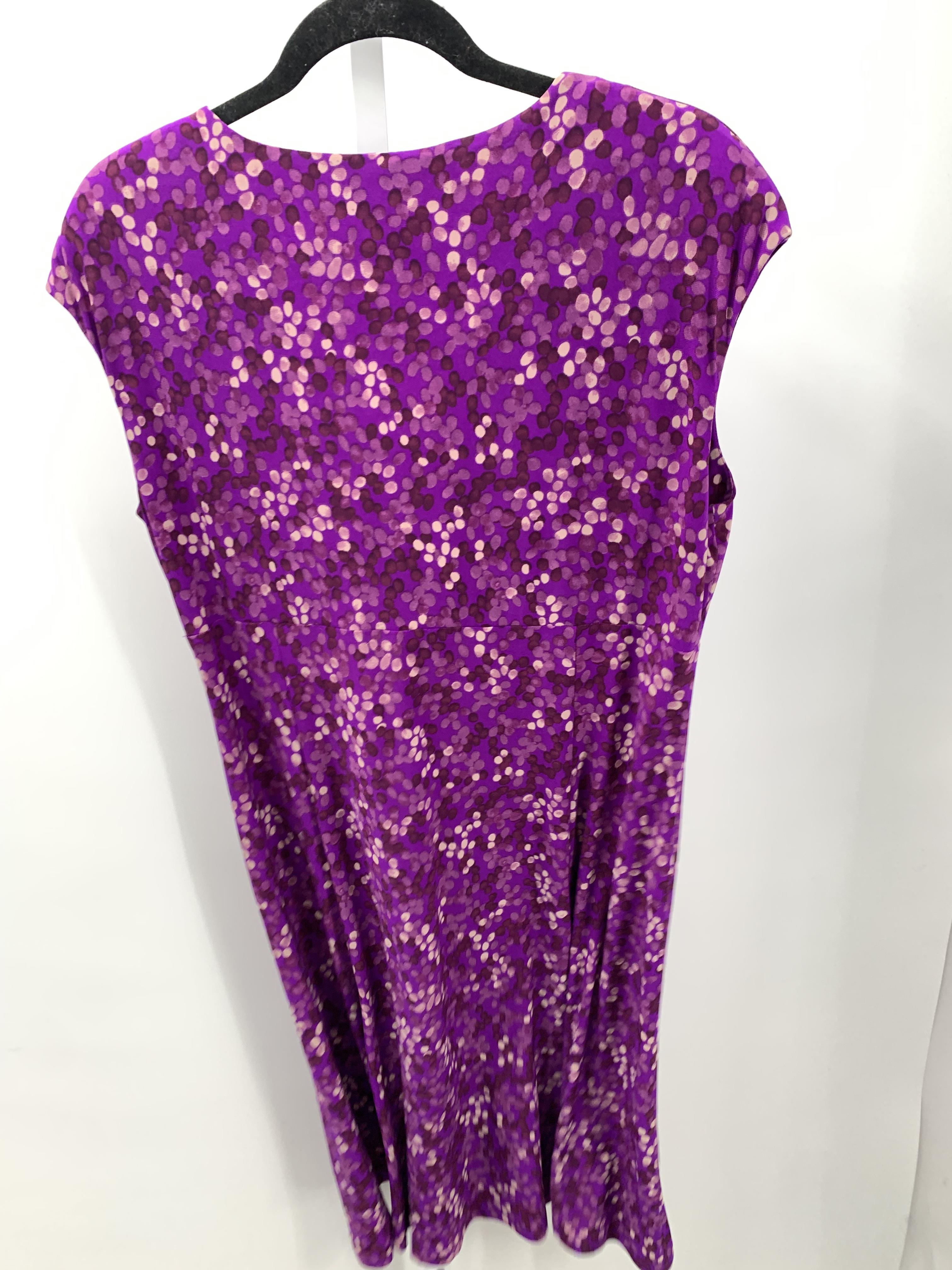 Chaps Size Extra Large Misses Short Sleeve Dress