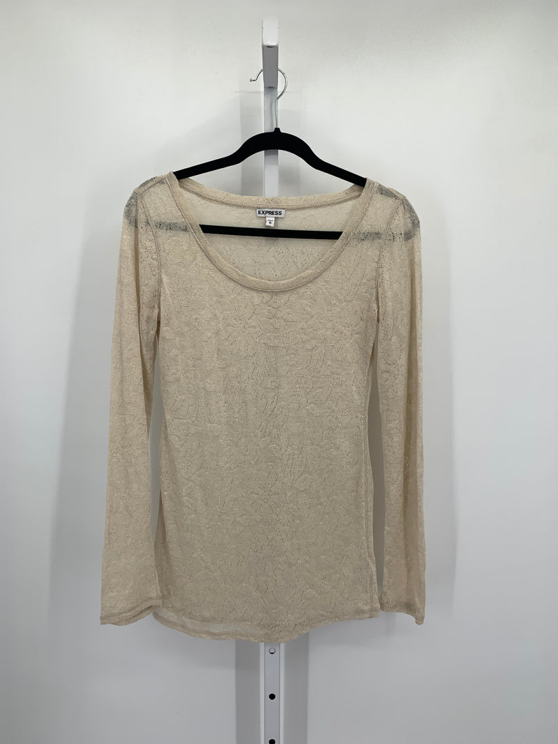 Express Size Medium Misses Long Slv Sweater