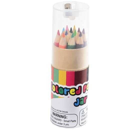 Color Pencils in Jar