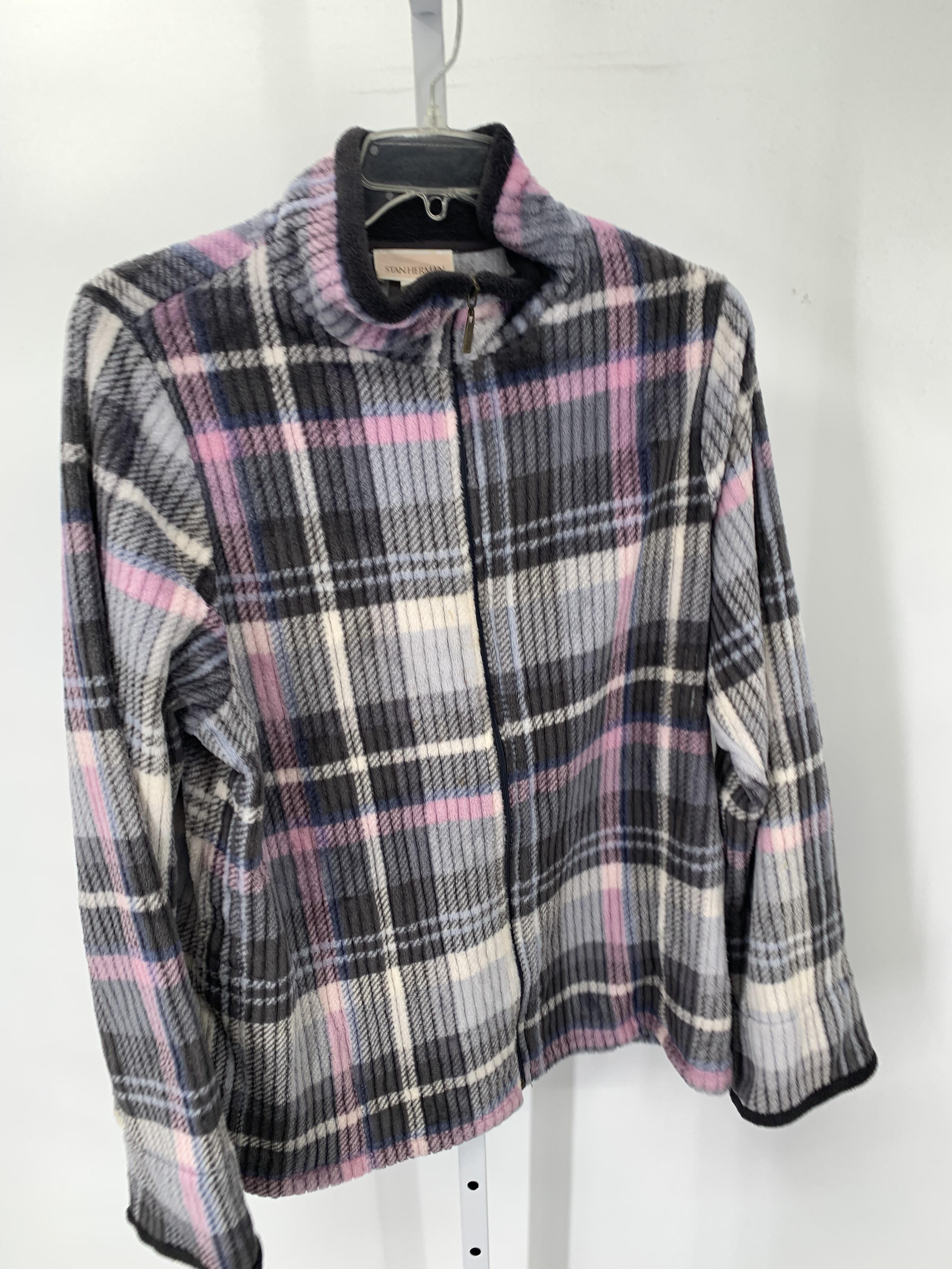 Stan Herman Size 1X Womens Fleece Jacket