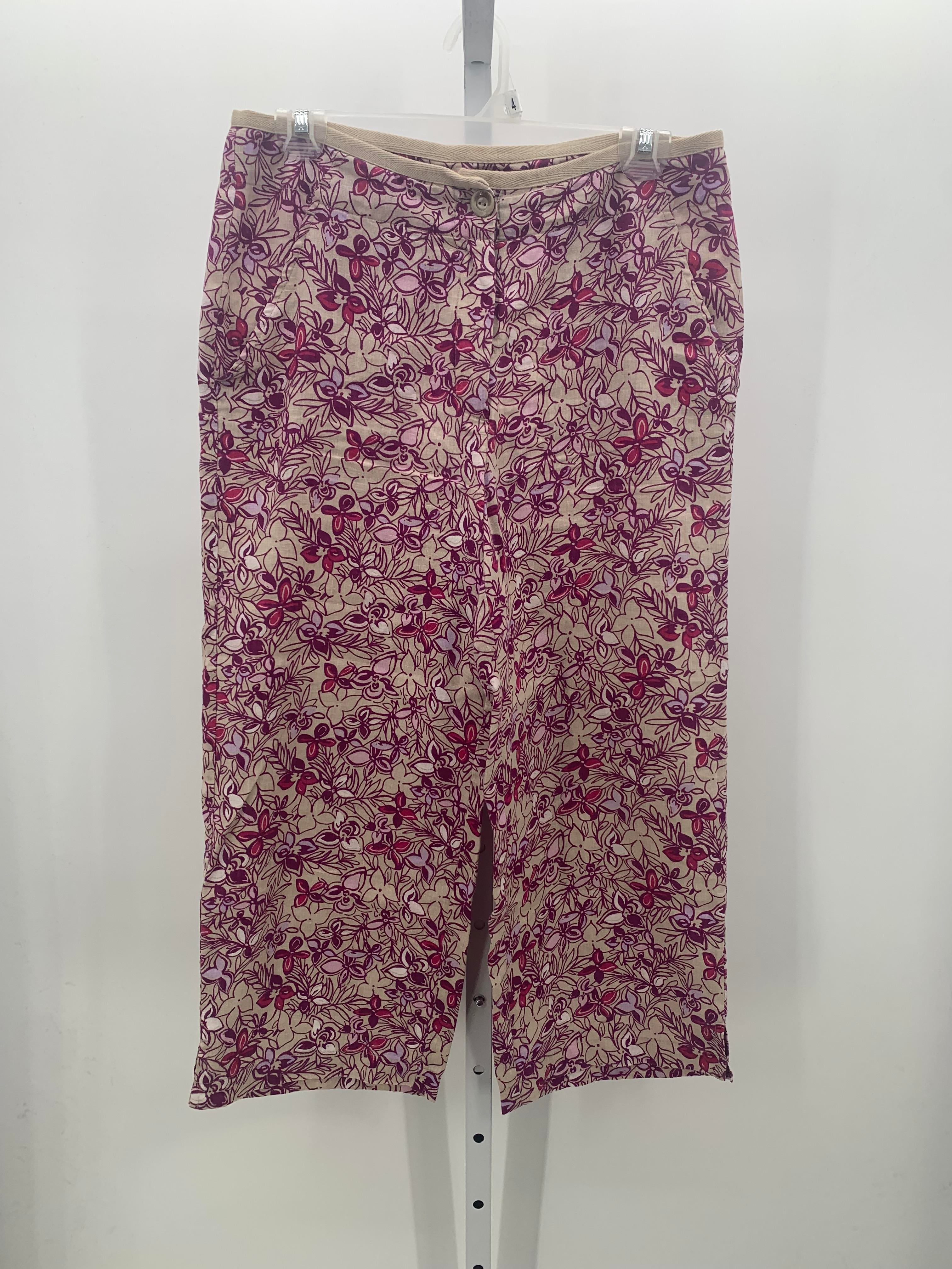 Valerie Stevens Size 6 Misses Cropped Pants