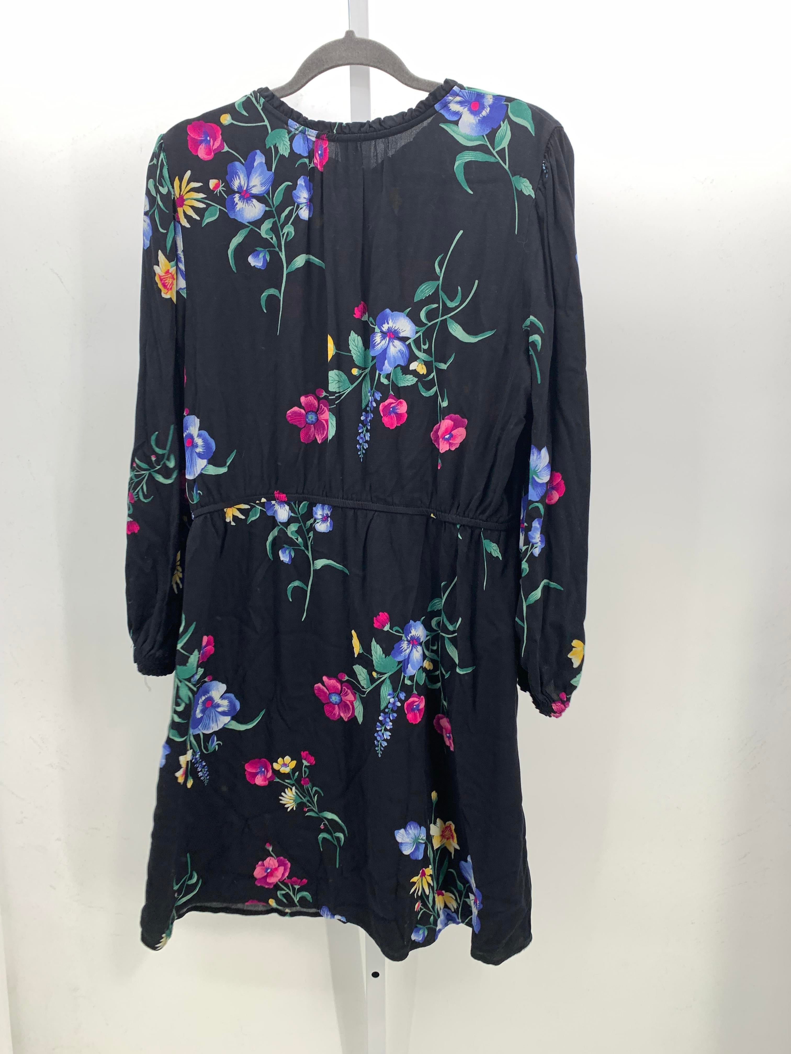 Old Navy Size Large Misses Long Sleeve Dress