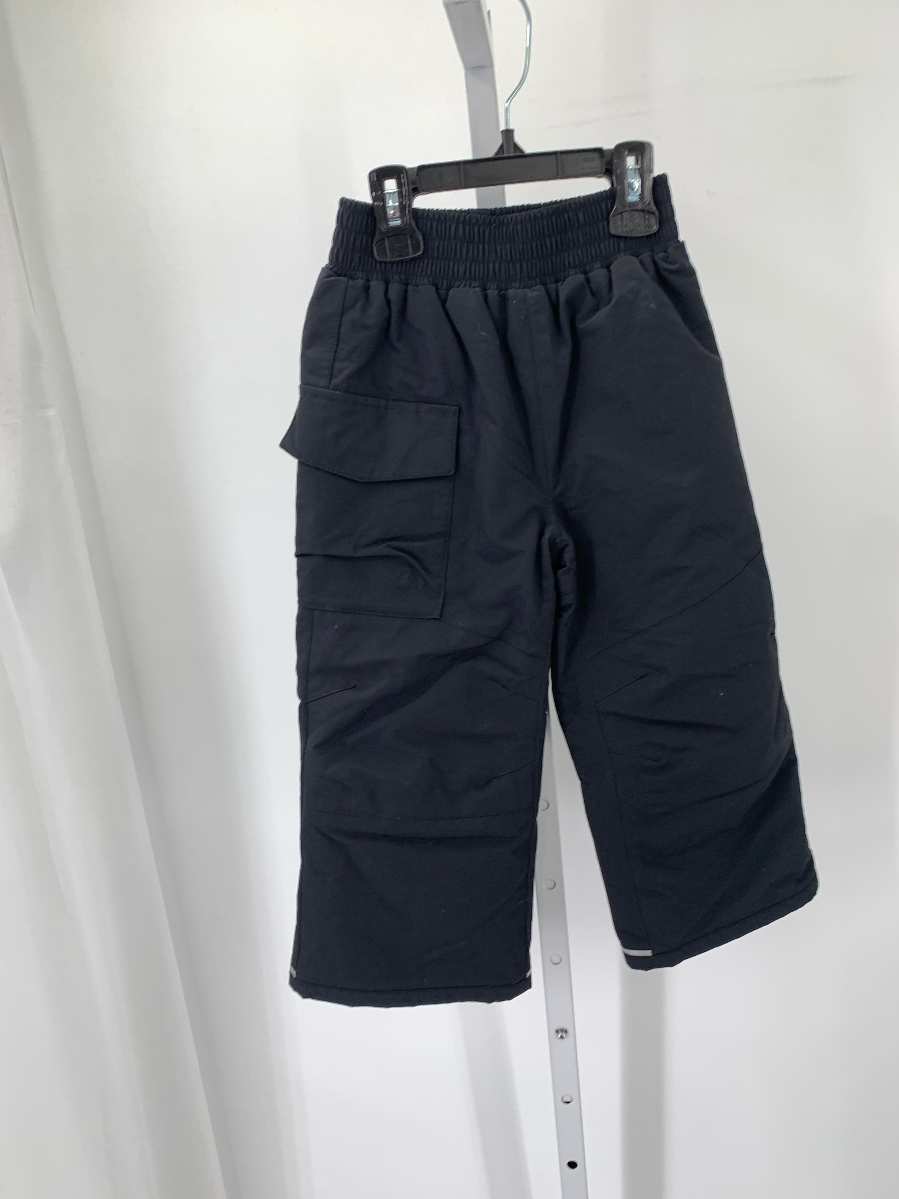 ELASTIC WAIST PANTS.