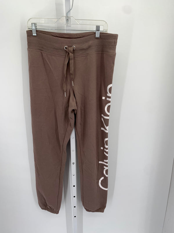 Calvin Klein Size Medium Misses Sweat Pants