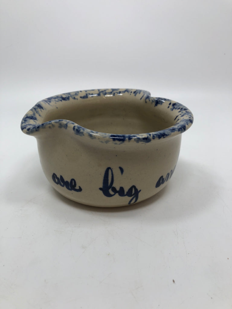 THE STARS AT NIGHT- TEXAS MARSHALL POTTERY BOWL.