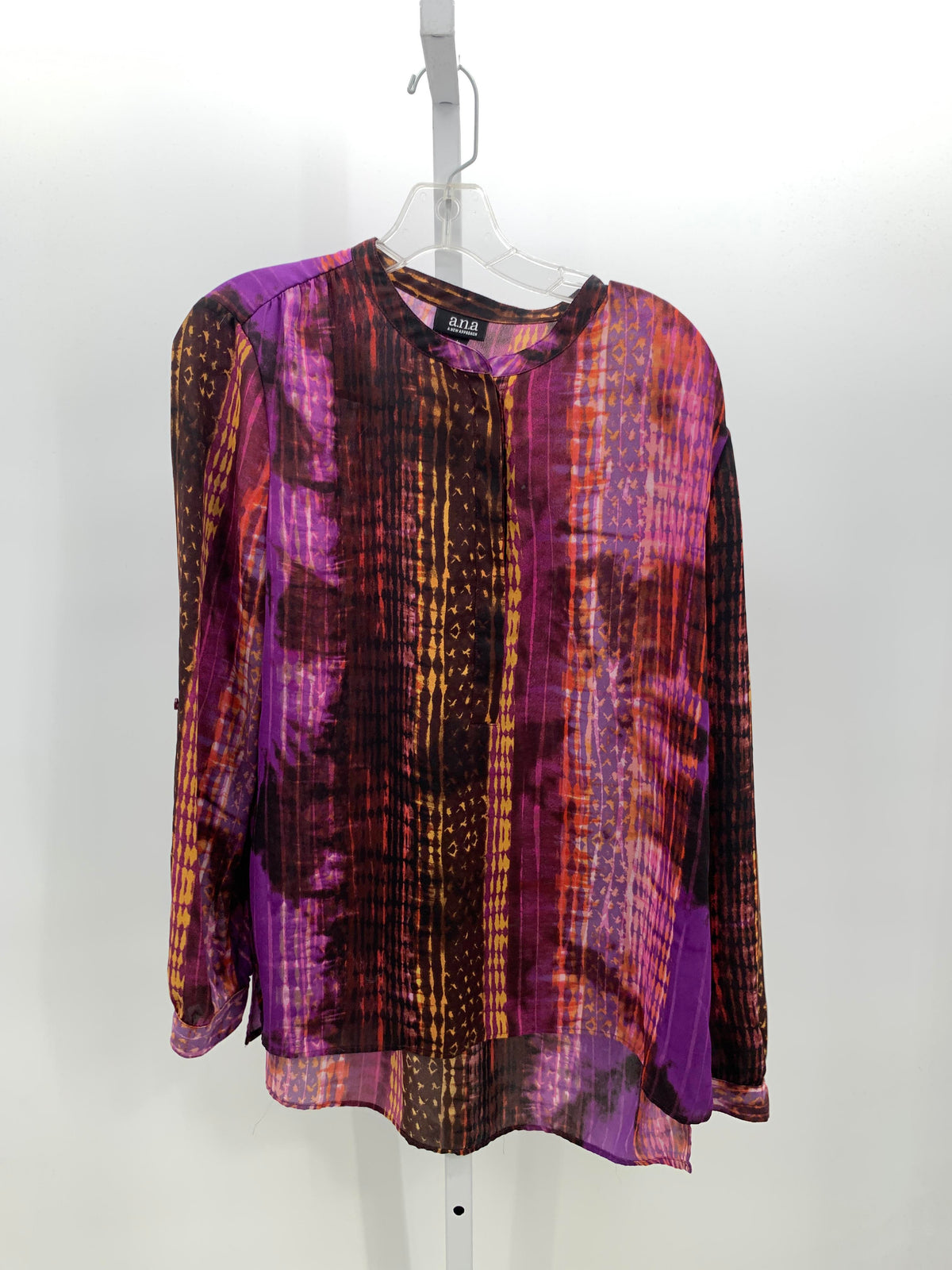 A.N.A. Size Large Misses Long Sleeve Shirt