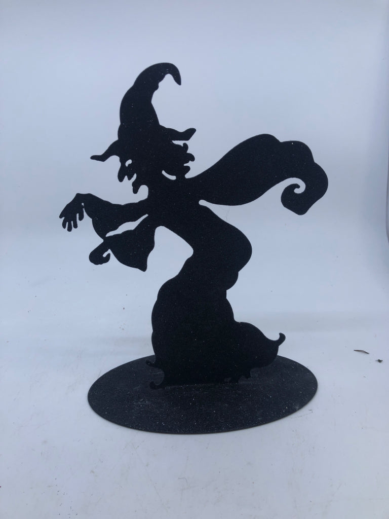 GLITTER WITCH FIGURE.