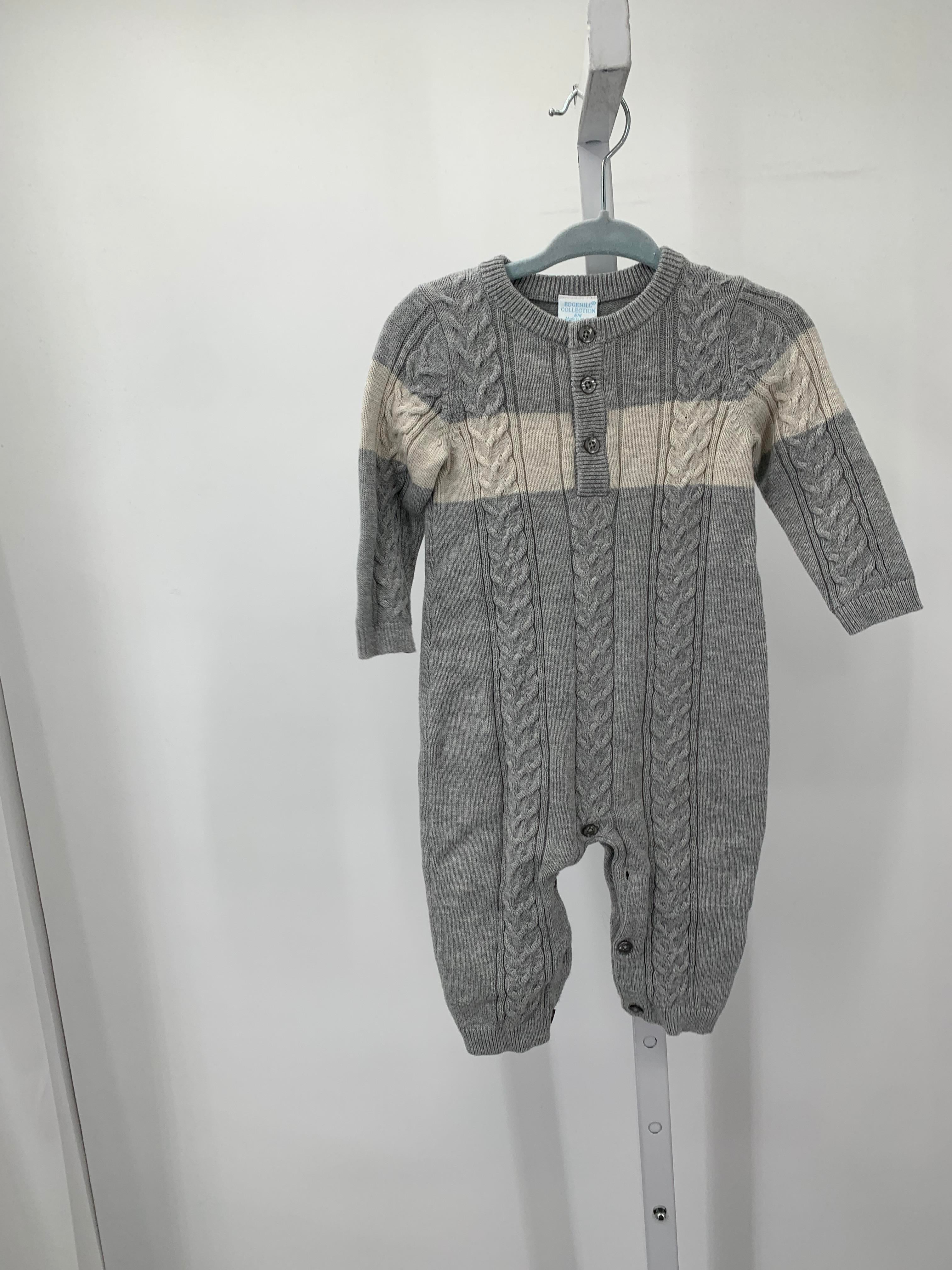 CABLE KNIT SWEATER ROMPER.