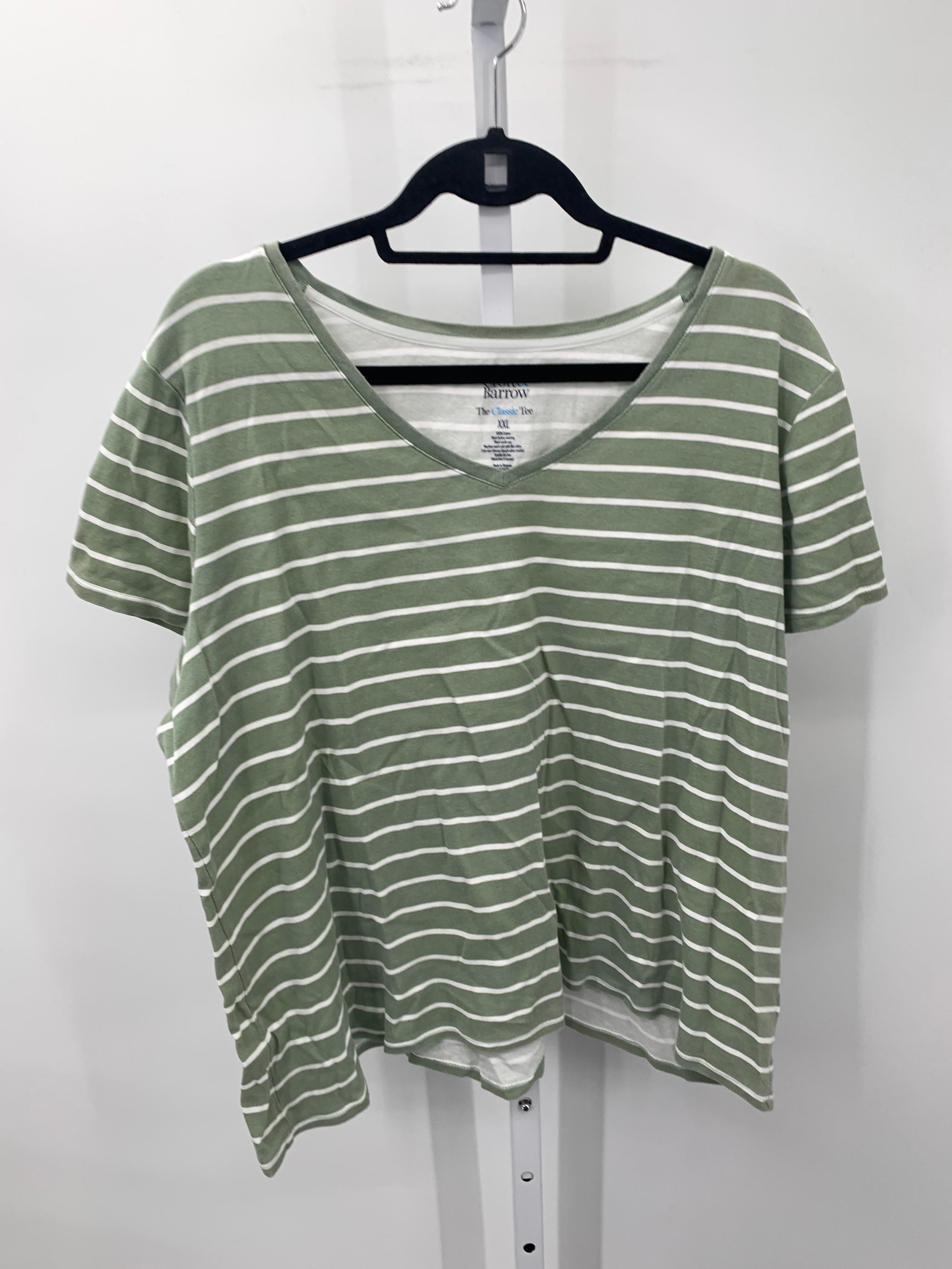 Croft & Barrow Size XXL Misses Short Sleeve Shirt