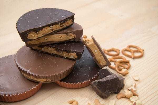 CB Stuffer Dark Chocolate Pretzel Peanut Butter Cup