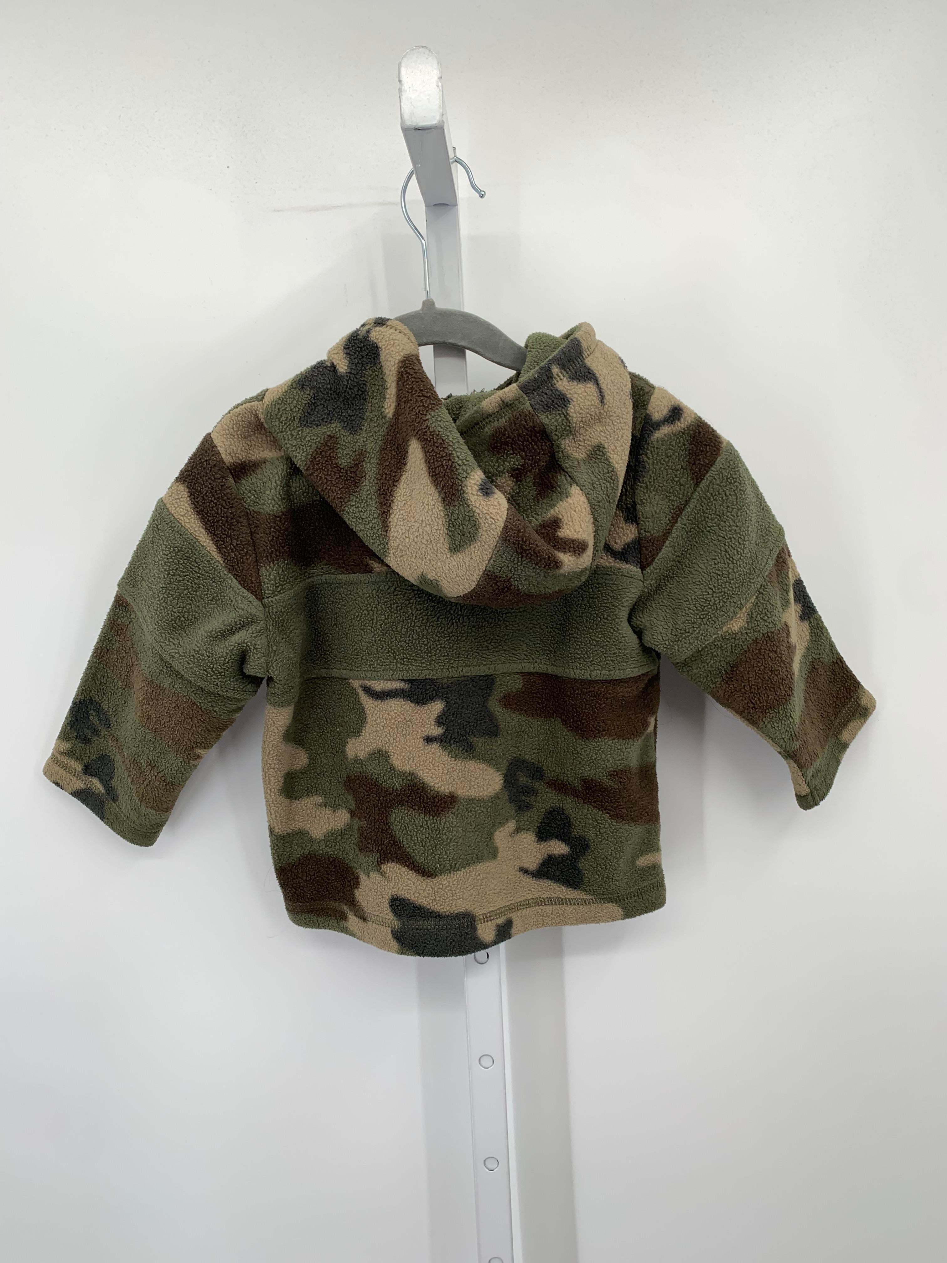 CAMO HOODED FLEECE