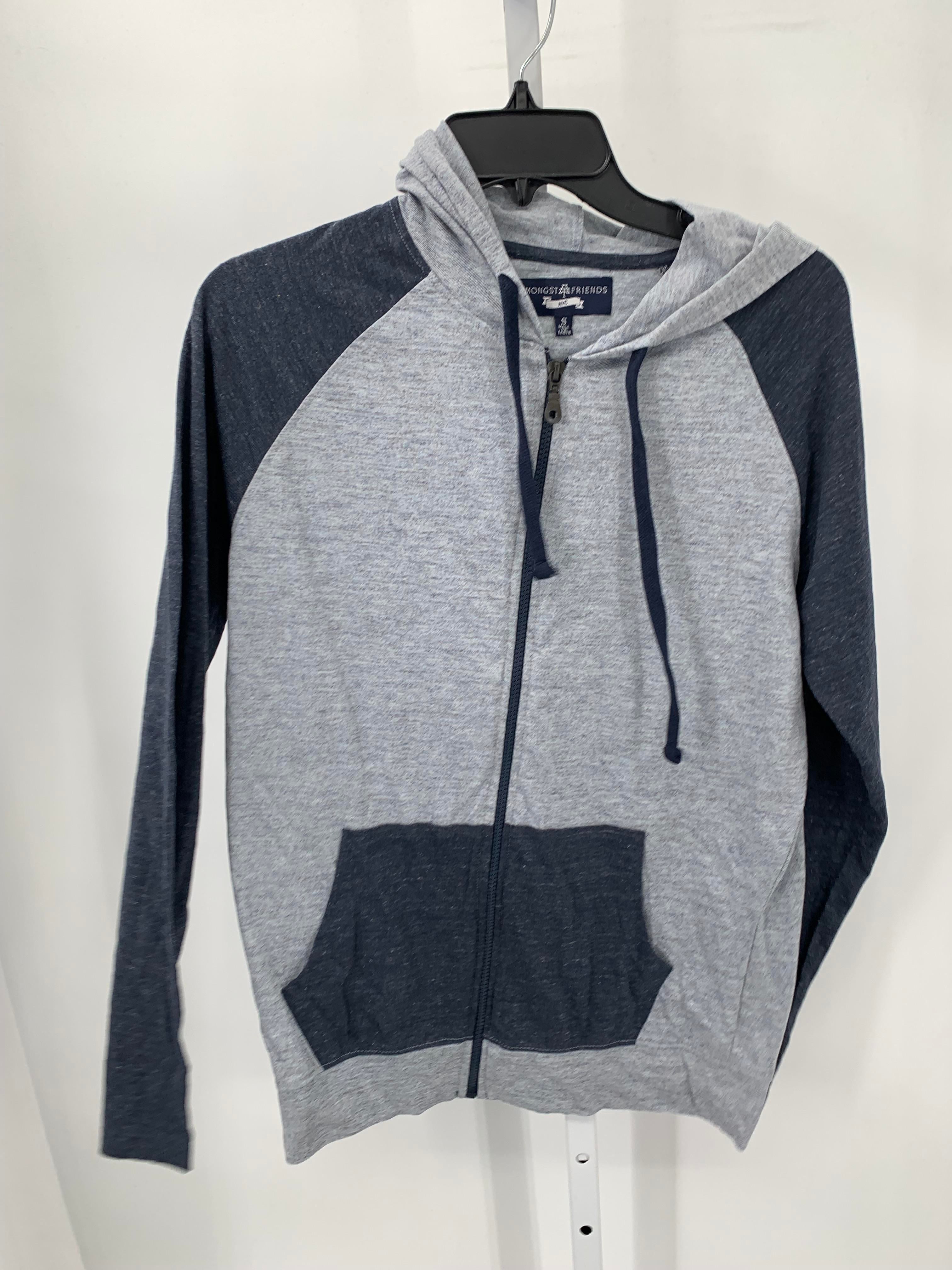 NEW HOODED ZIP KNIT.
